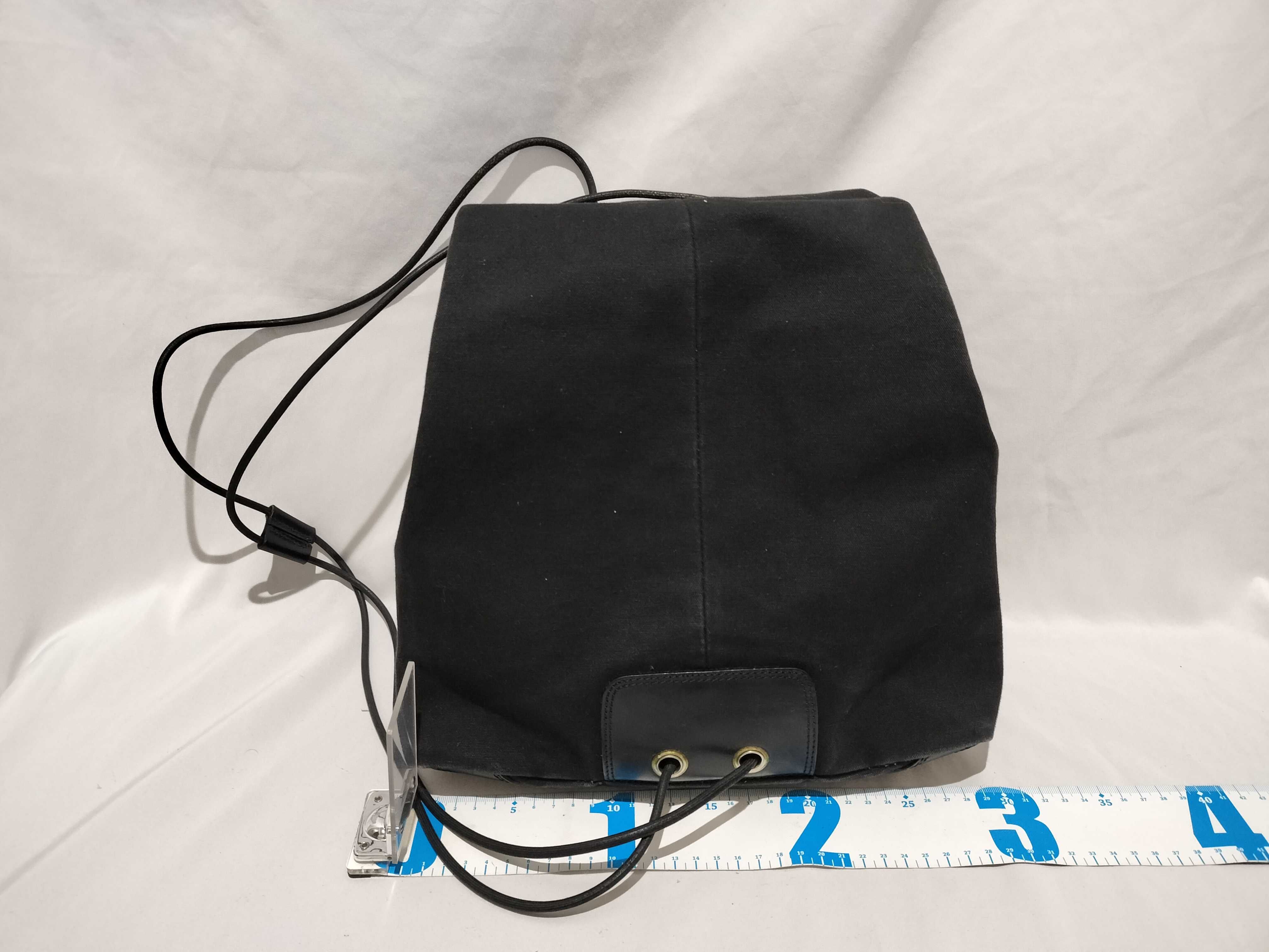 【水曜終了】(10699_0261)Dior オム 巾着型バッグ キャンバス リュックサック