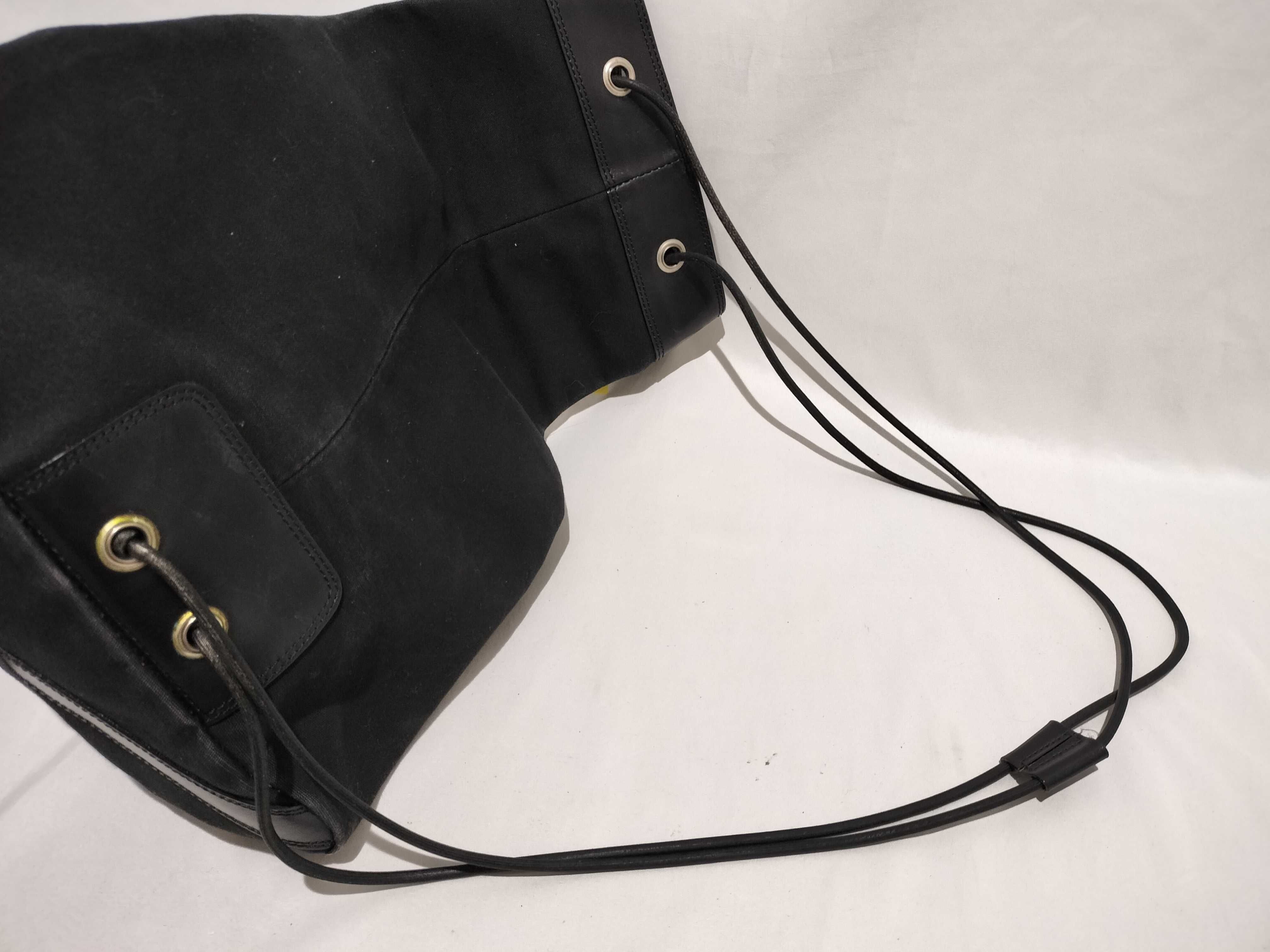 【水曜終了】(10699_0261)Dior オム 巾着型バッグ キャンバス リュックサック