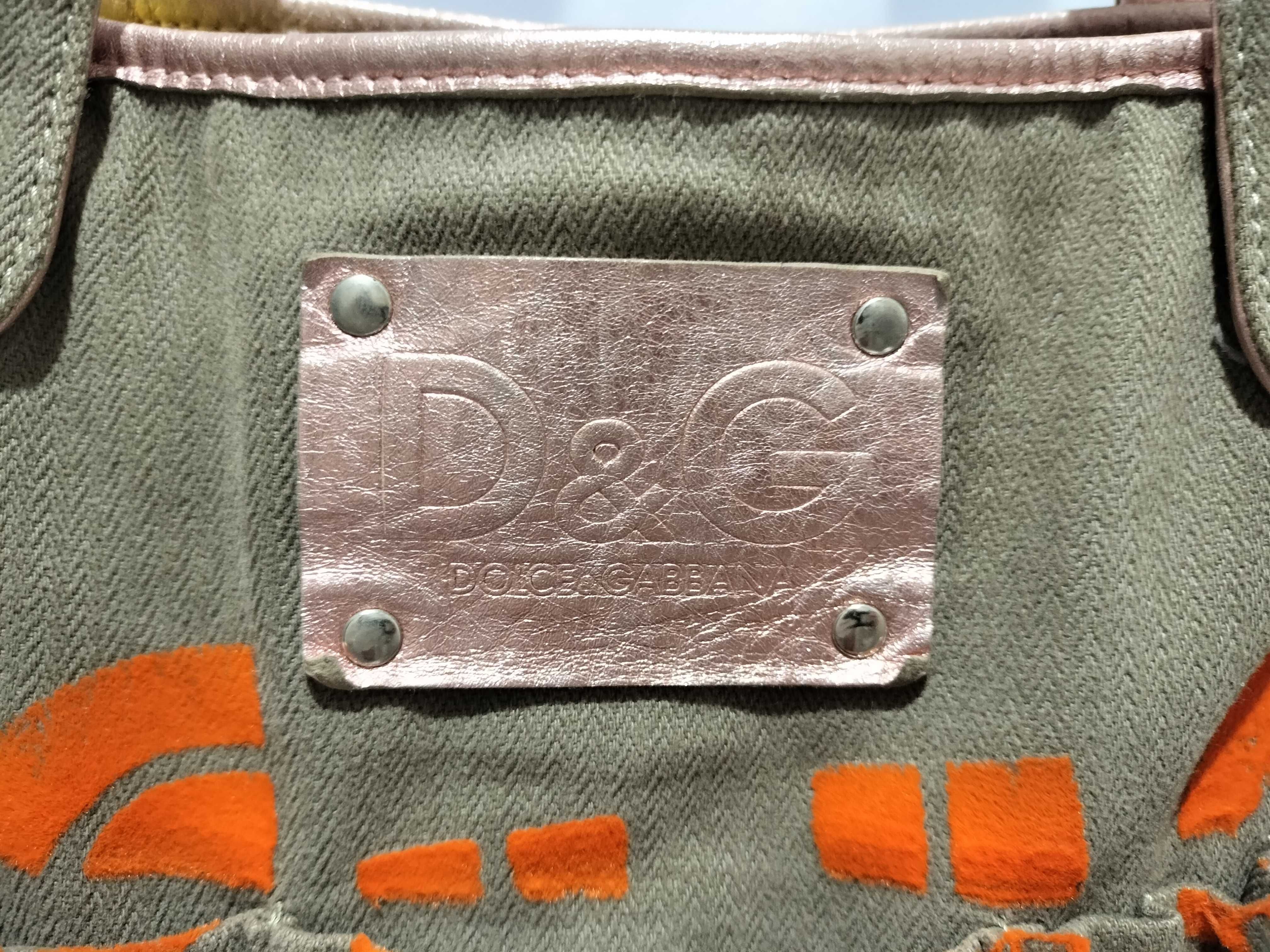 【水曜終了】(10699_0079)DOLCE&GABBANA キャンバス トートバッグ トートバッグ