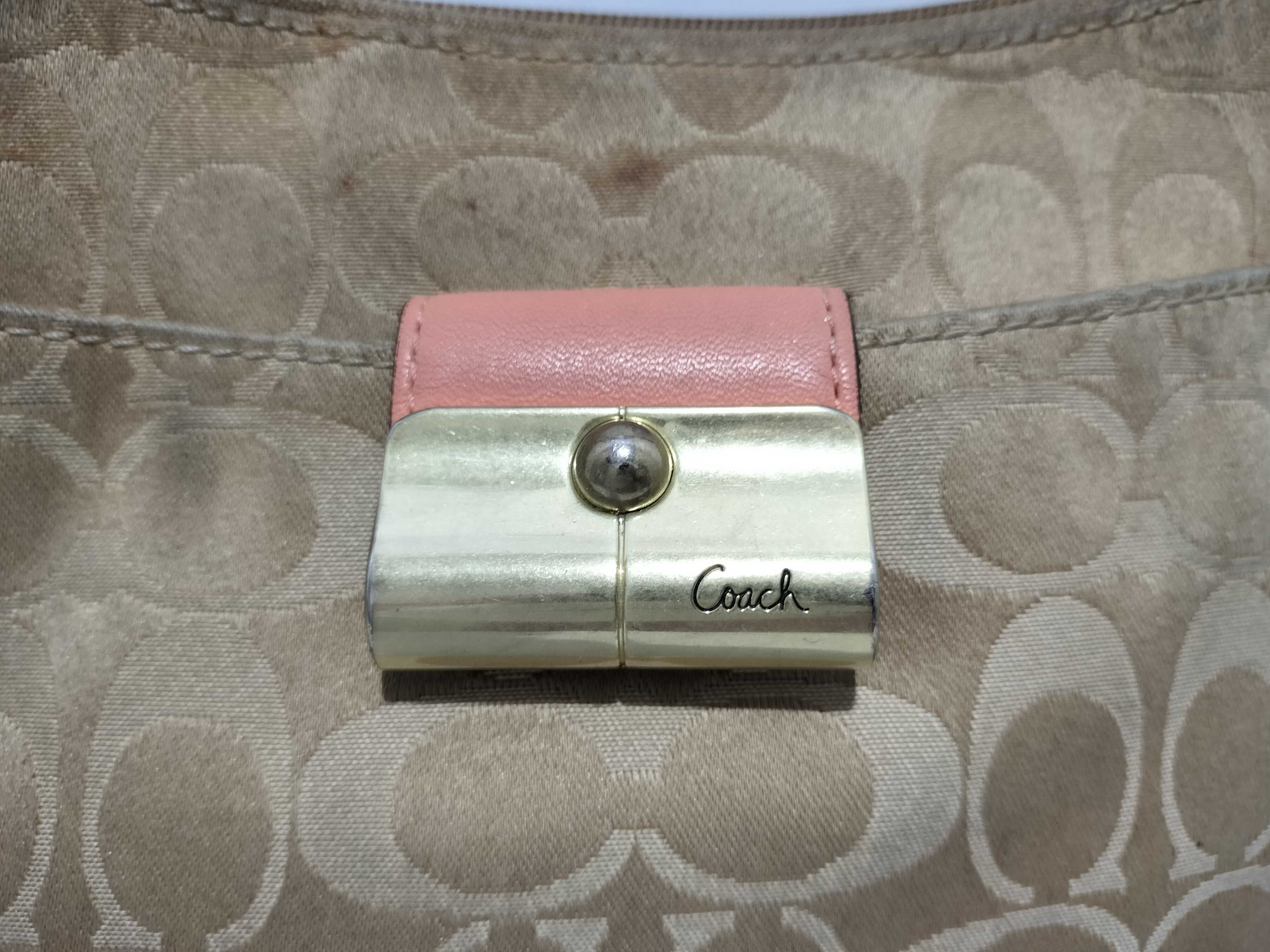 【水曜終了】(10699_0071)COACH シグネチャー 43740 ハンドバッグ