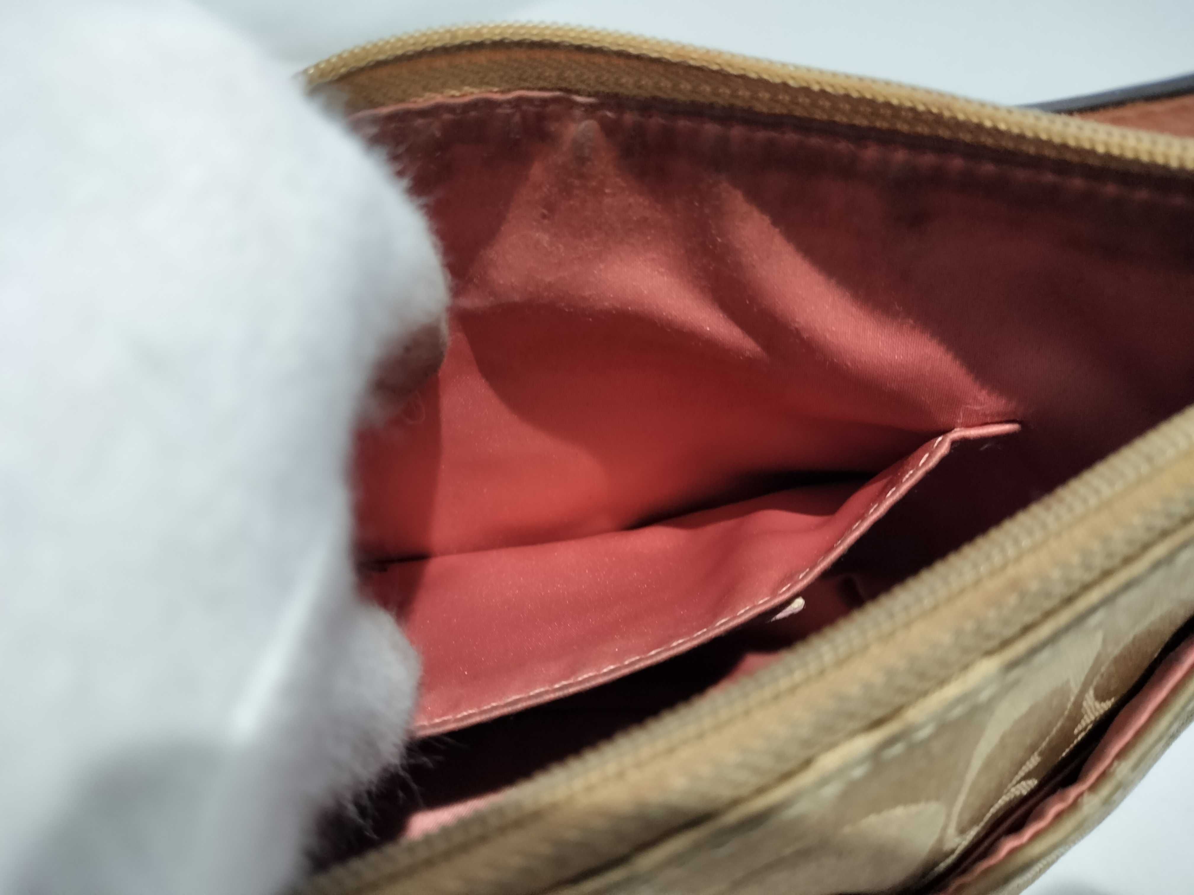 【水曜終了】(10699_0071)COACH シグネチャー 43740 ハンドバッグ