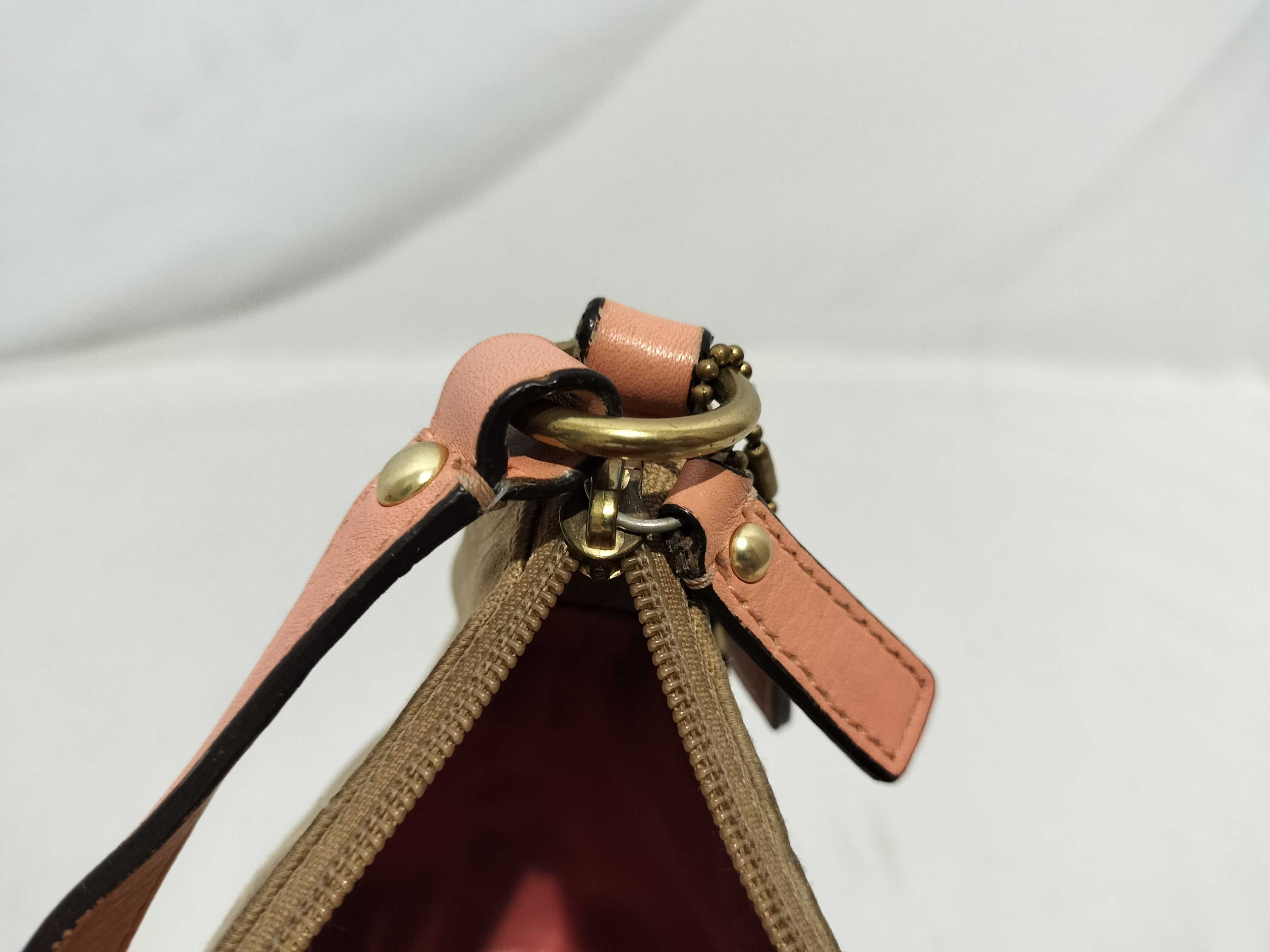 【水曜終了】(10699_0071)COACH シグネチャー 43740 ハンドバッグ