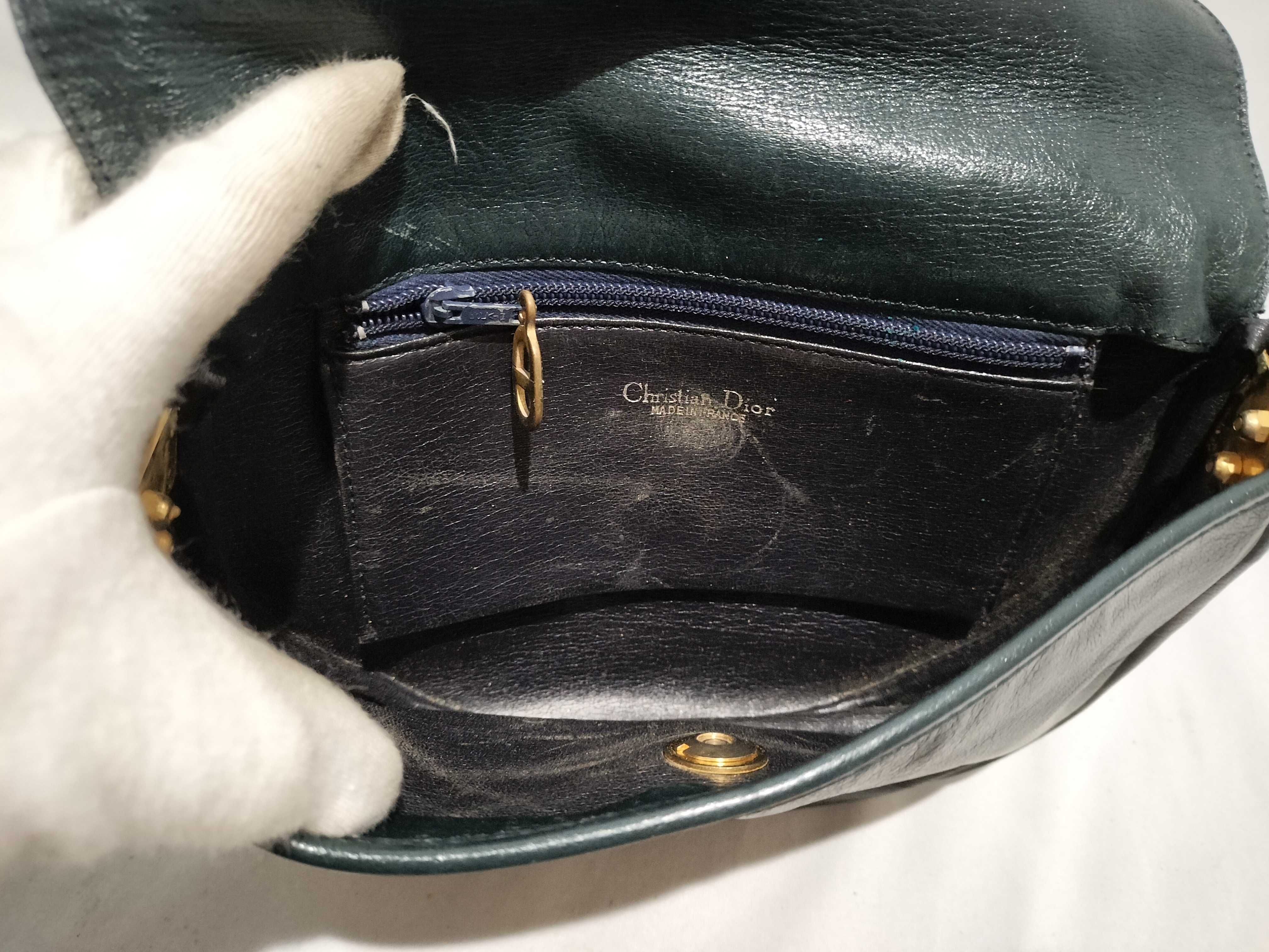 【水曜終了】(10699_0262)Dior レザー ミニショルダーバッグ ショルダーバッグ