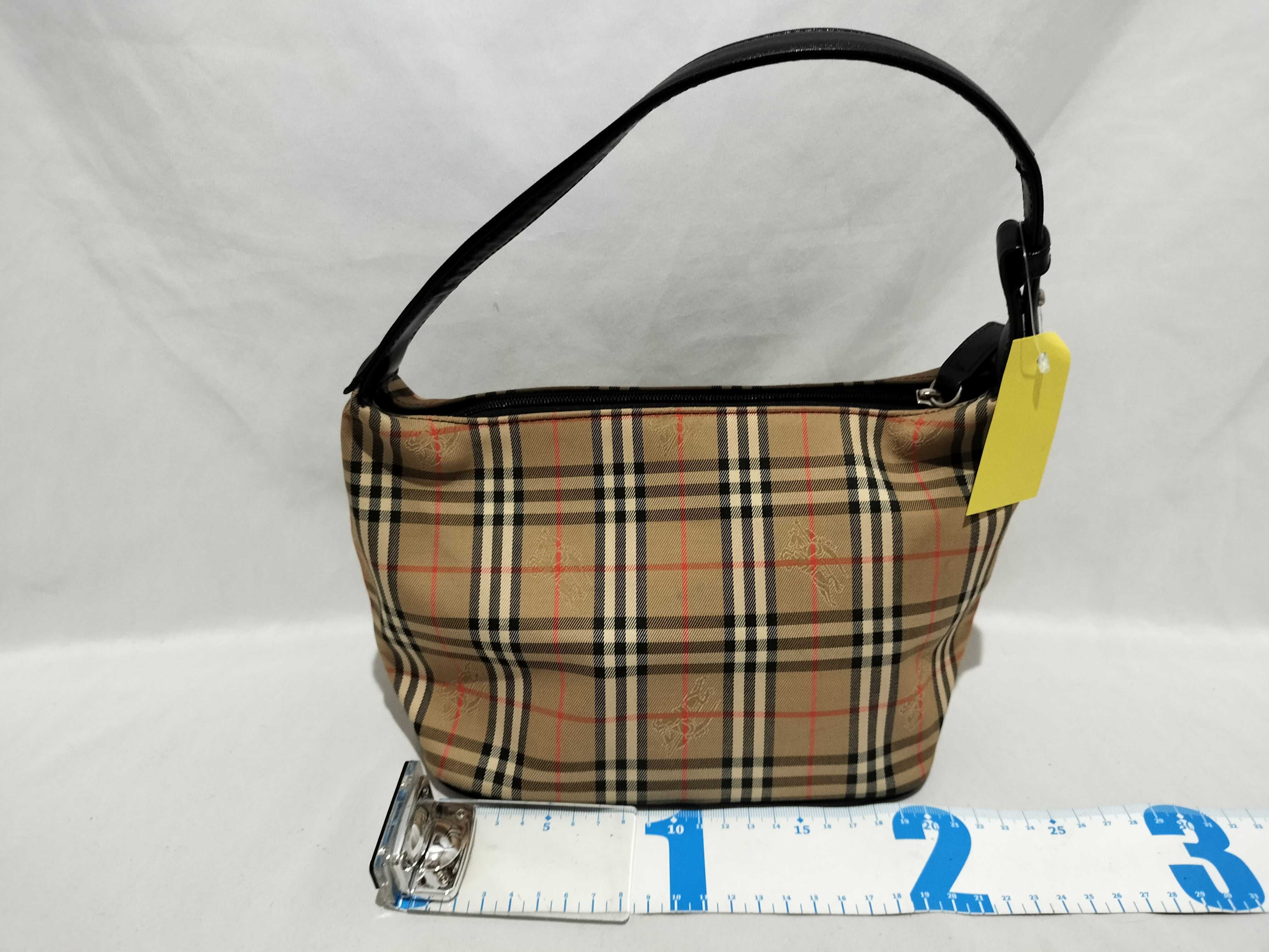 【水曜終了】(10699_0133)BURBERRY バーバリーズ ハンドポーチ ハンドバッグ