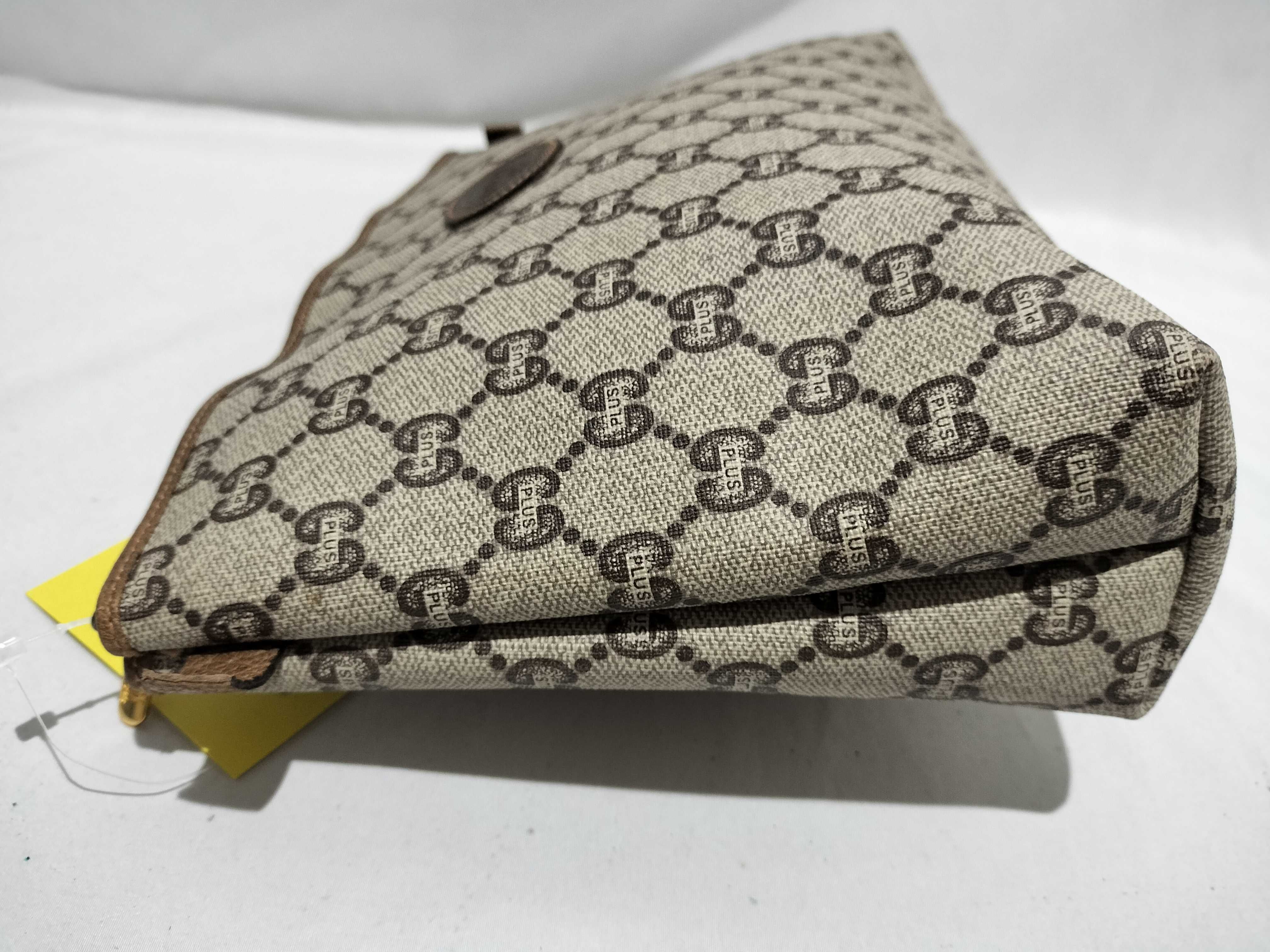 【水曜終了】(10709_0056)GUCCI GGスプリーム PVC セカンドバッグ セカンドバッグ