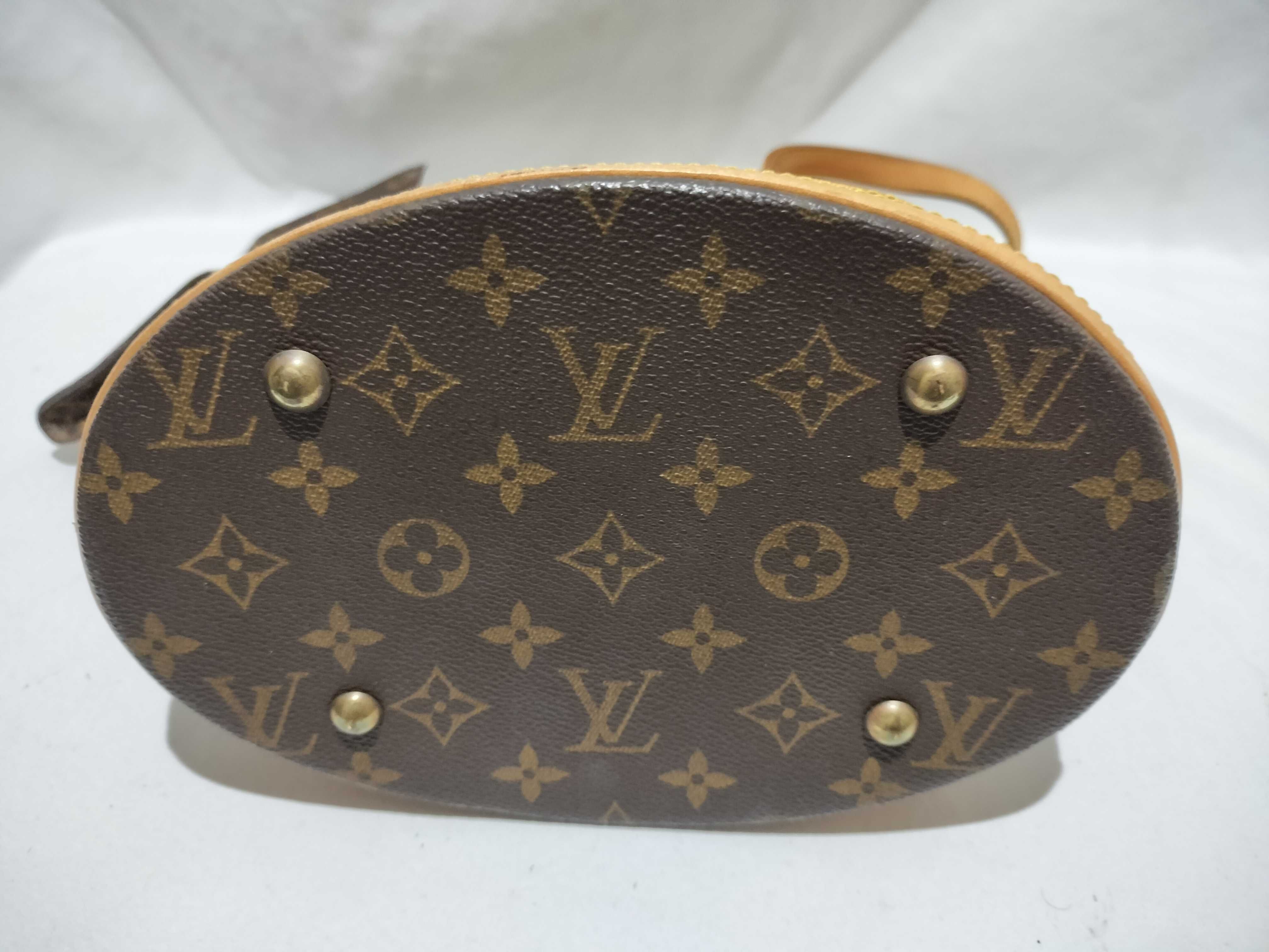 【水曜終了】(10708_0059)LOUIS VUITTON モノグラム プチバケット/ポーチ付き トートバッグ