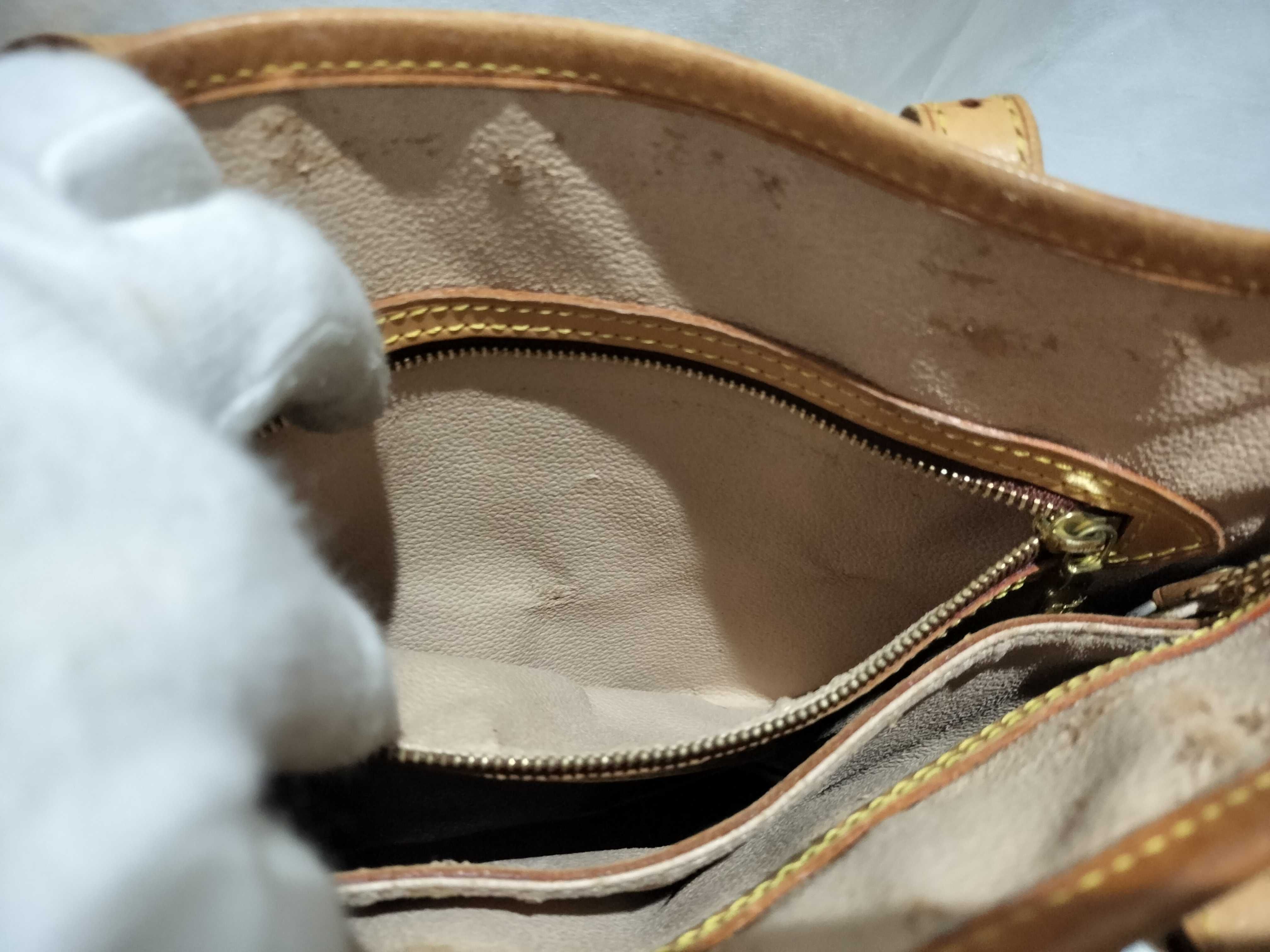 【水曜終了】(10708_0059)LOUIS VUITTON モノグラム プチバケット/ポーチ付き トートバッグ