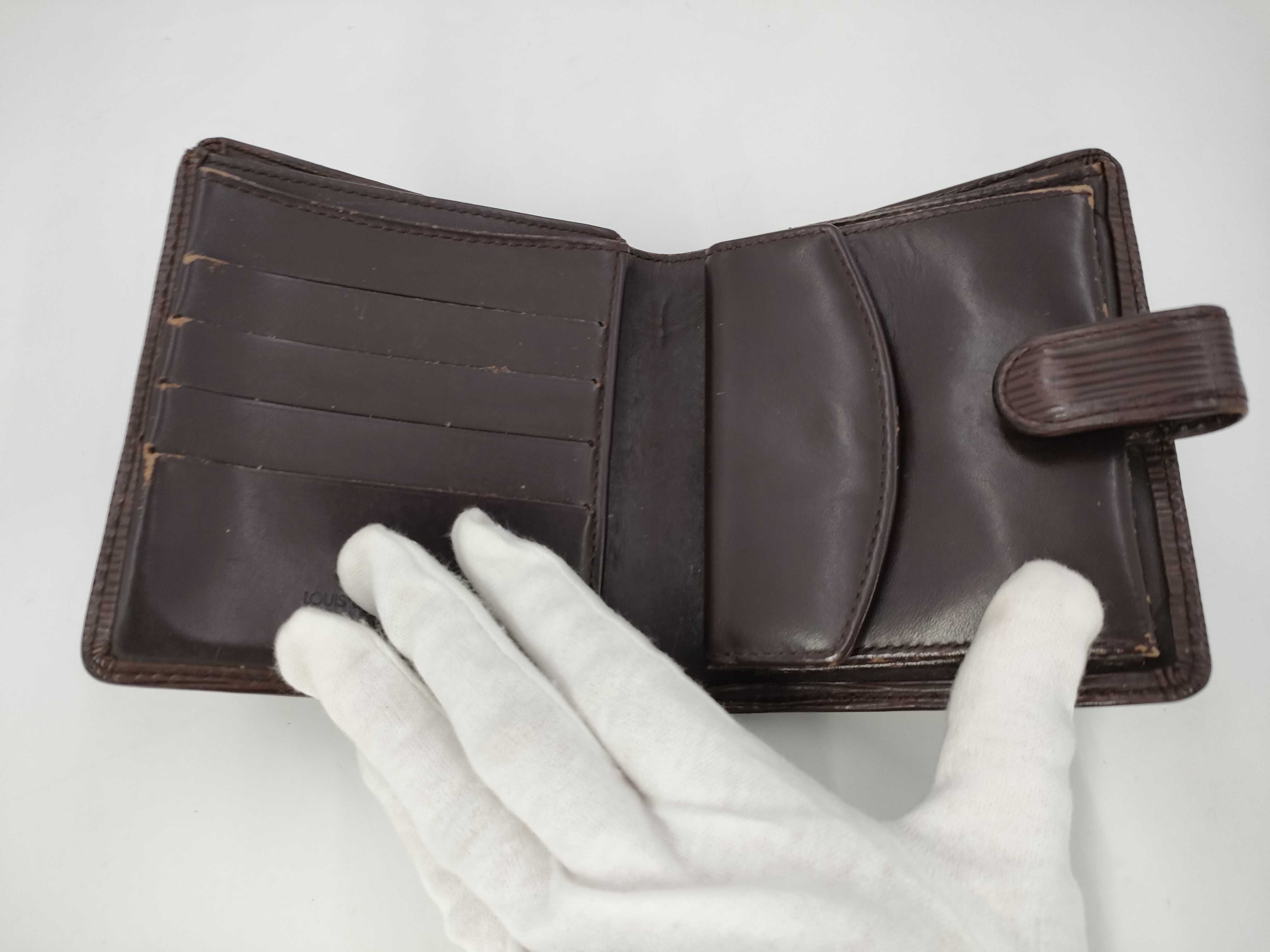 【水曜終了】(10708_0165)LOUIS VUITTON エピ ポルト・ビエ コンパクトウォレット 財布