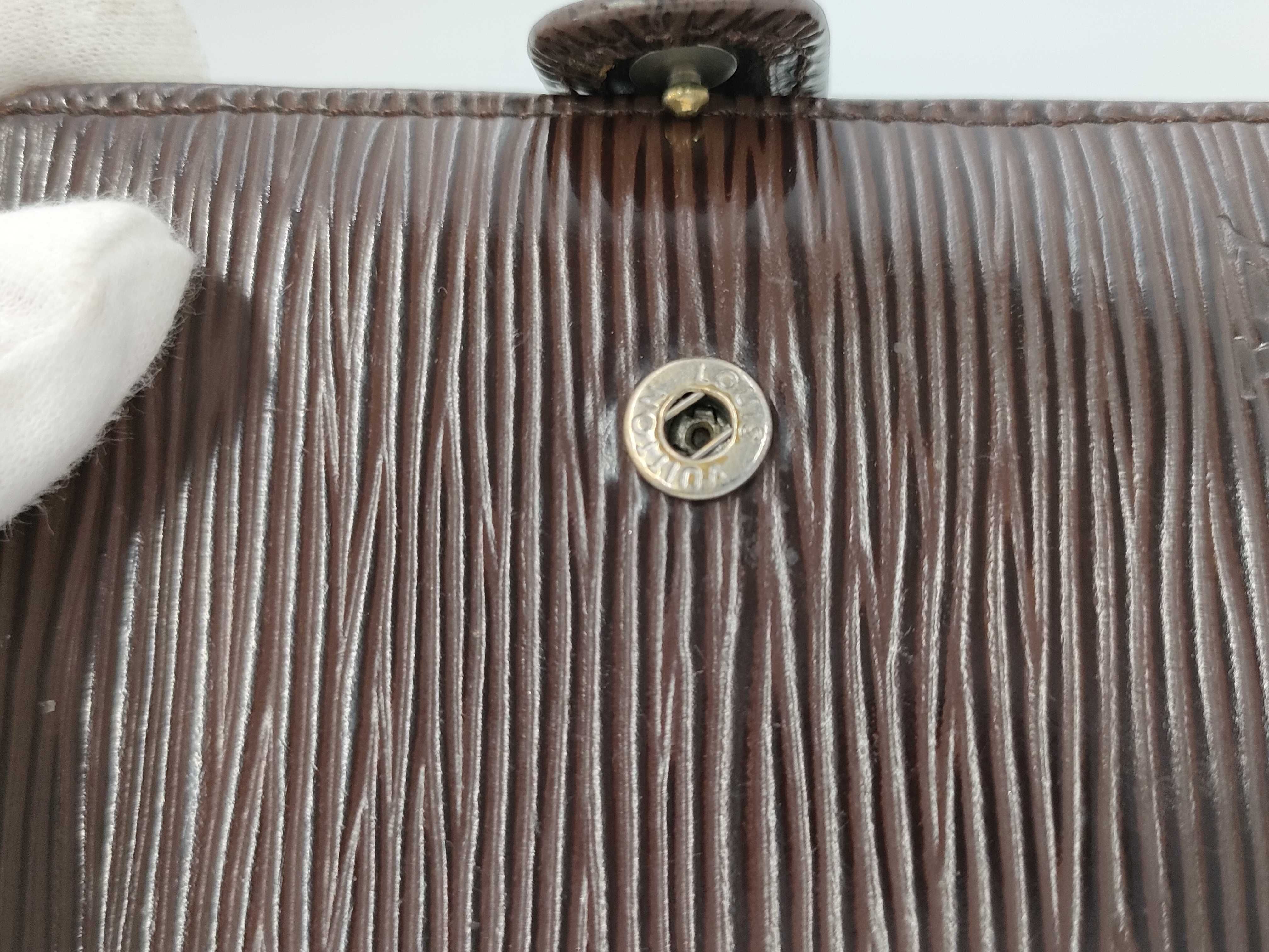 【水曜終了】(10708_0165)LOUIS VUITTON エピ ポルト・ビエ コンパクトウォレット 財布