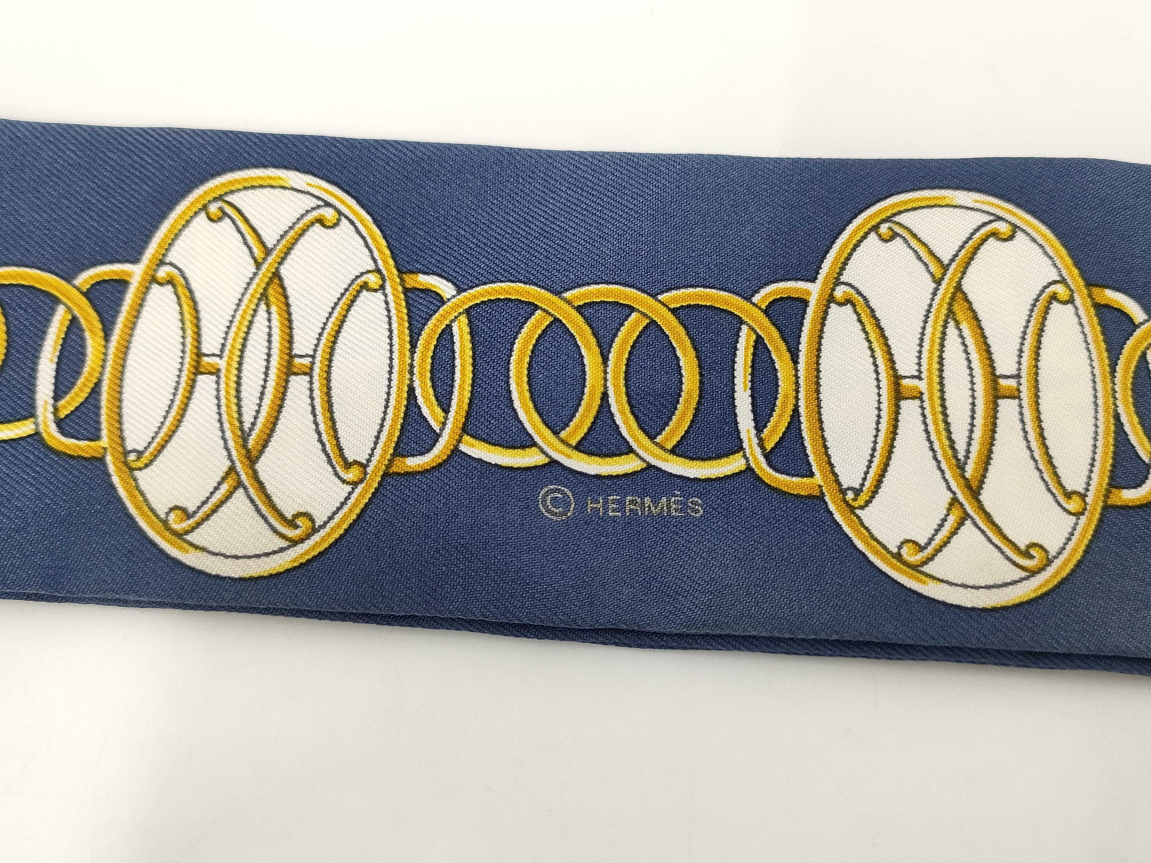 【水曜終了】(10706_0016)HERMES ツイリー その他小物