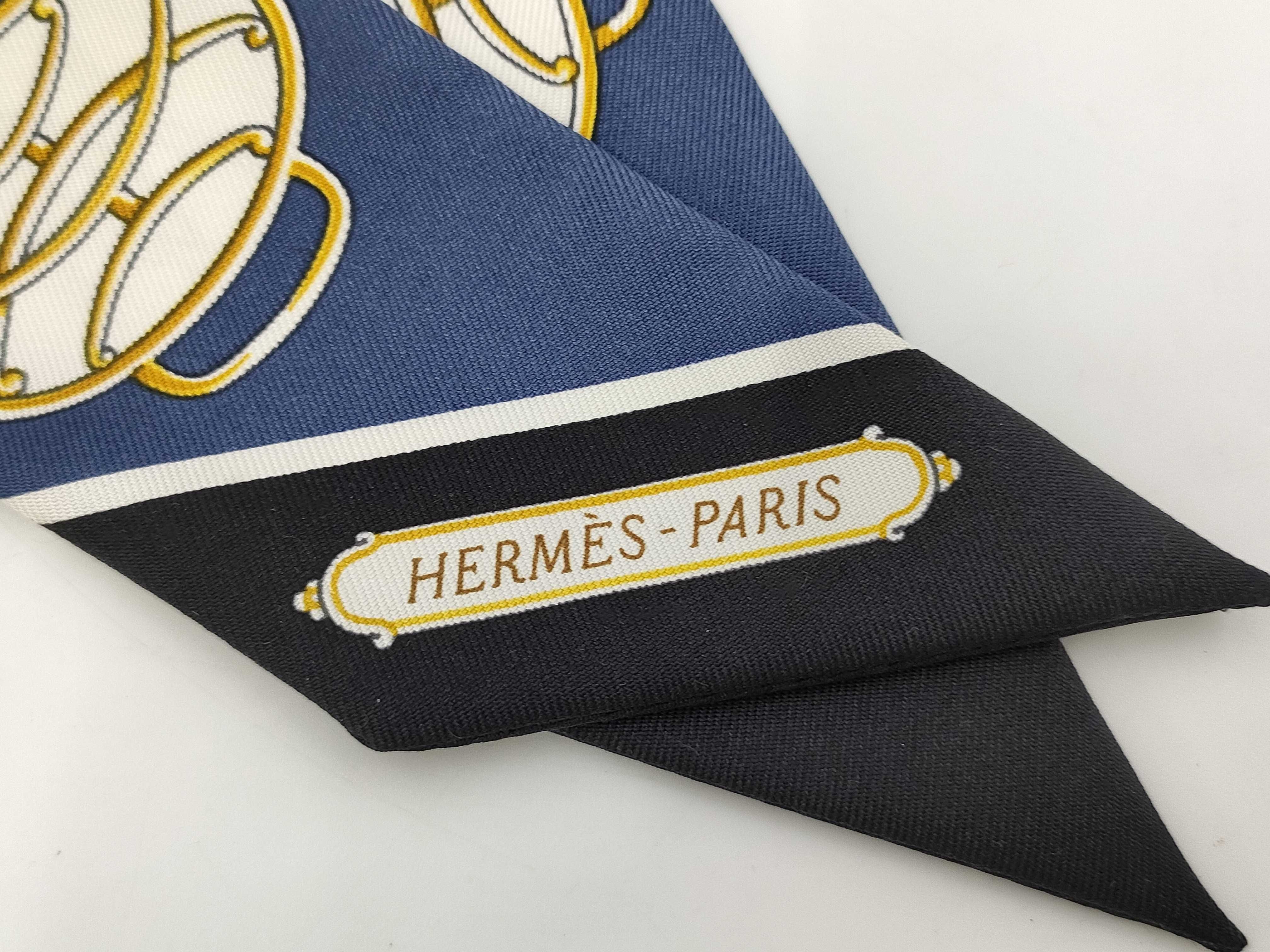 【水曜終了】(10706_0016)HERMES ツイリー その他小物