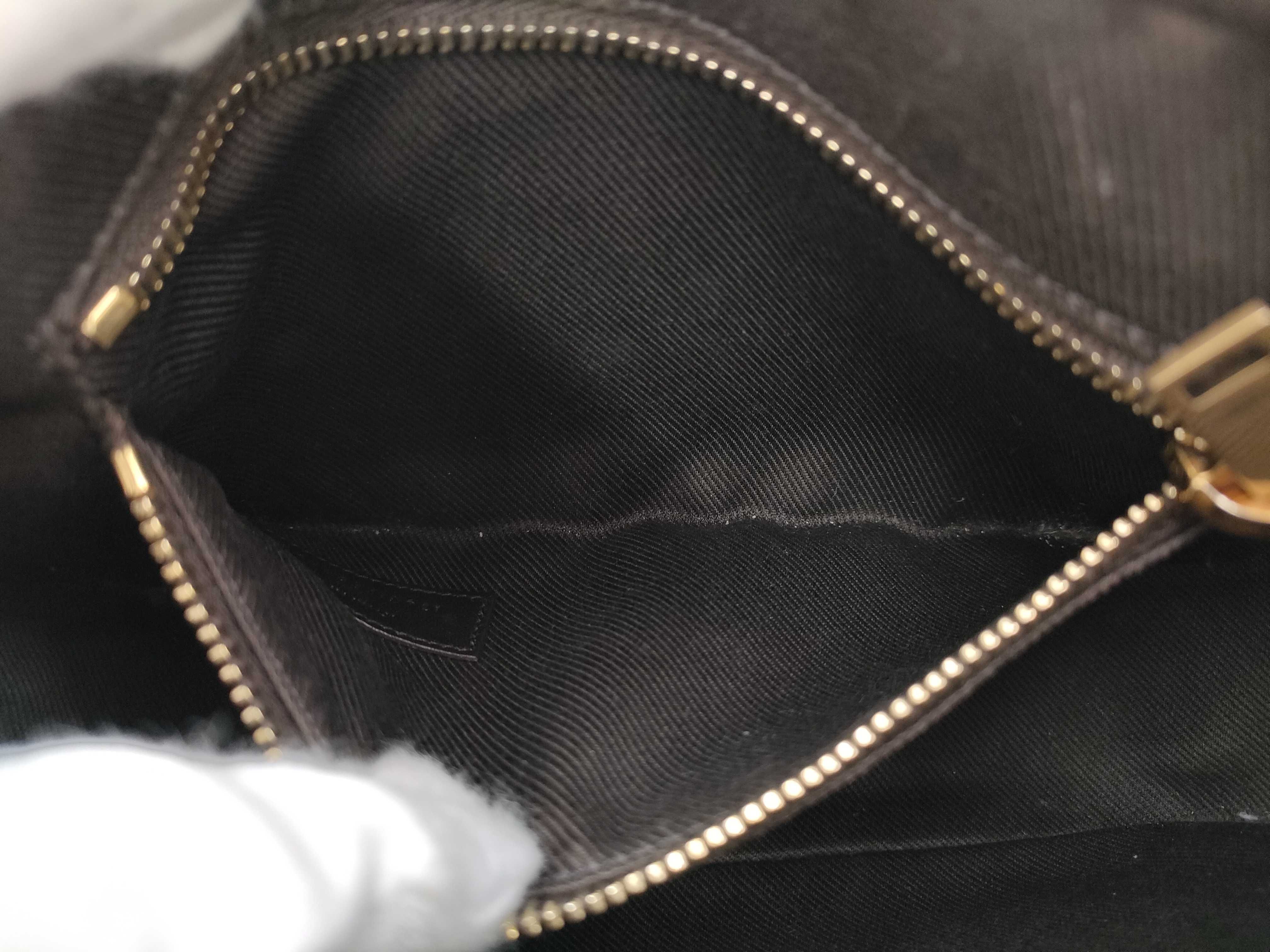 【水曜終了】(10936_0142)SAINT LAURENT Yves Saint Laurent モノグラム ショルダーバッグ