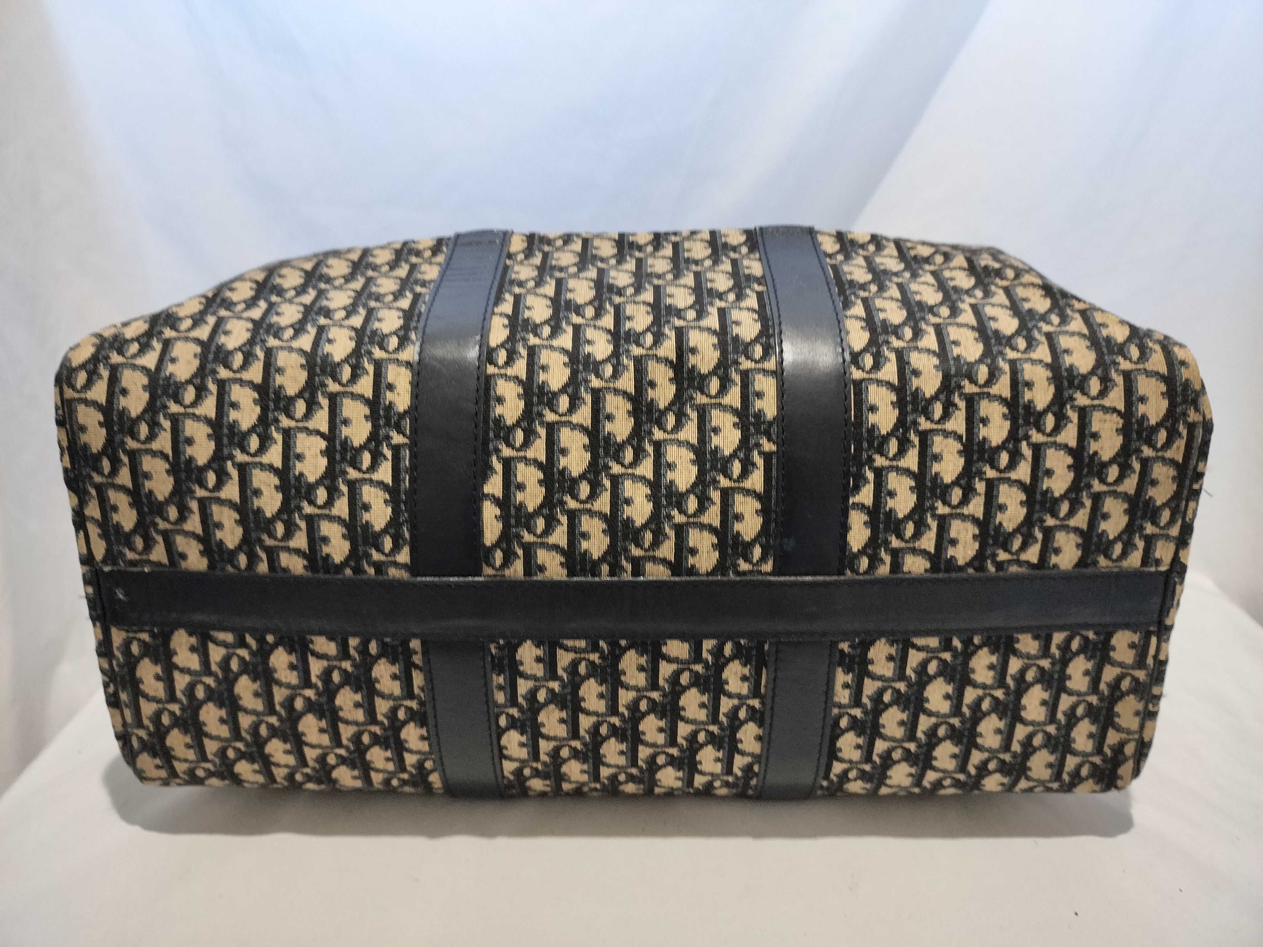 【水曜終了】(10699_0278)Dior トロッター ボストンバッグ ボストンバッグ