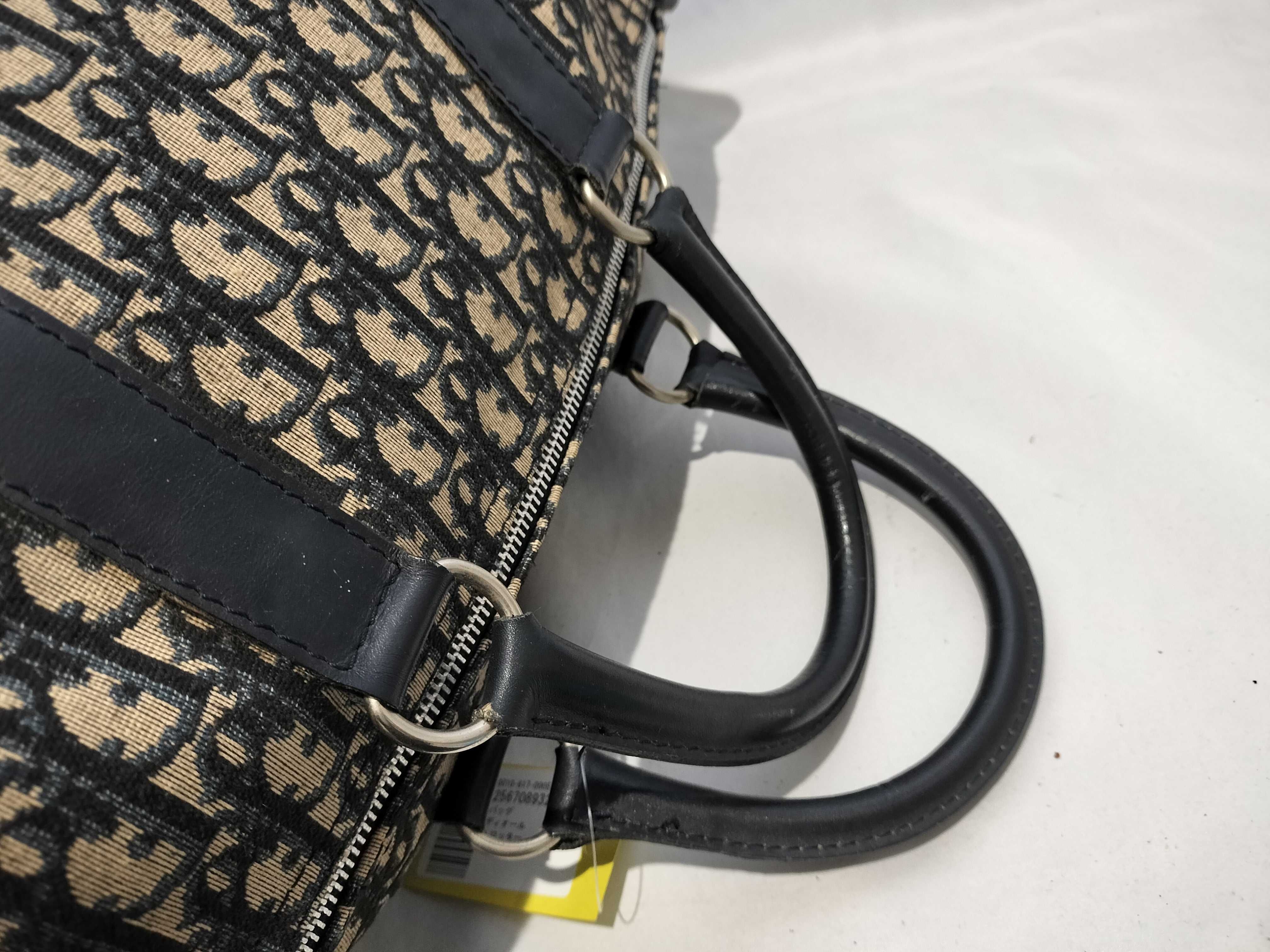 【水曜終了】(10699_0278)Dior トロッター ボストンバッグ ボストンバッグ