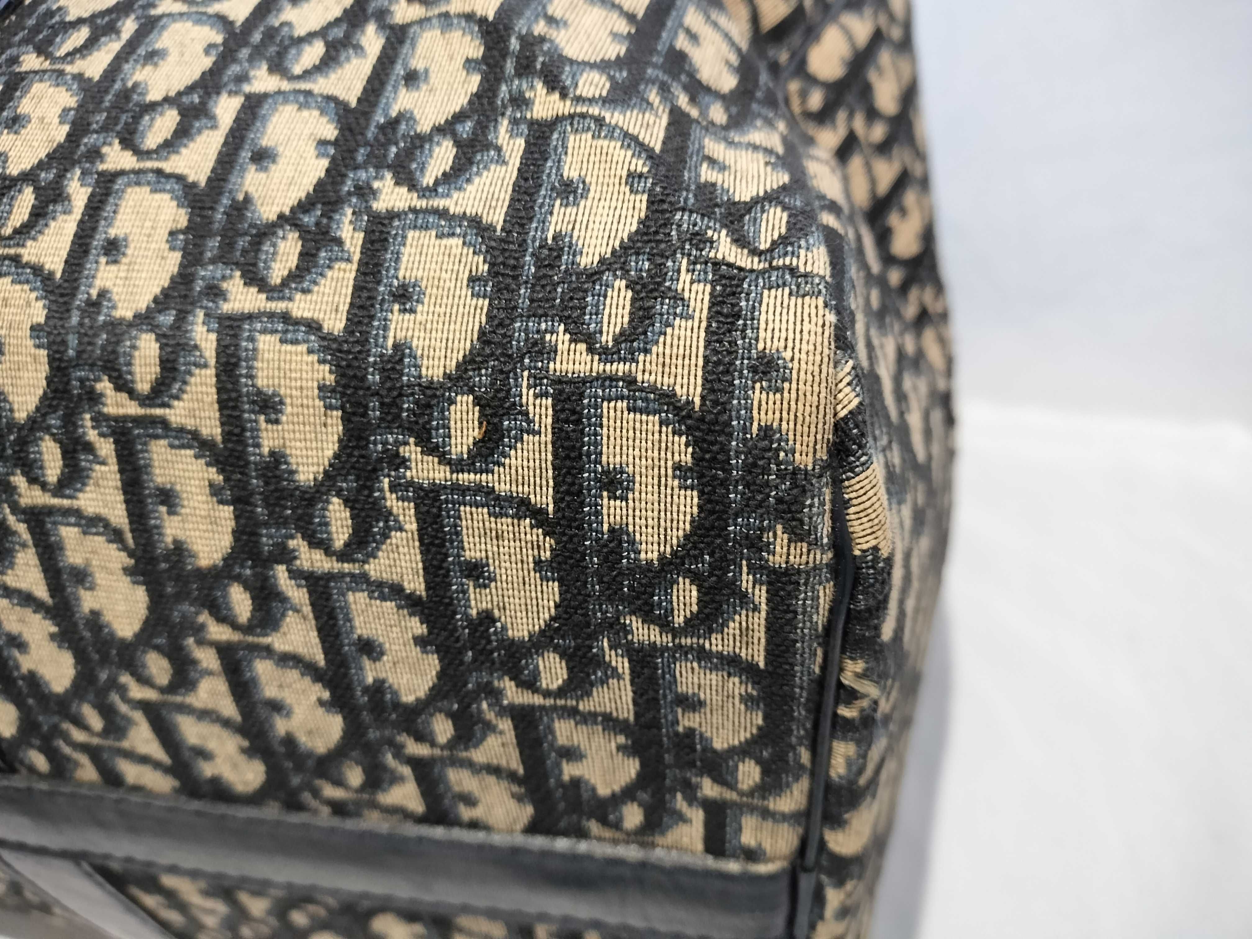 【水曜終了】(10699_0278)Dior トロッター ボストンバッグ ボストンバッグ