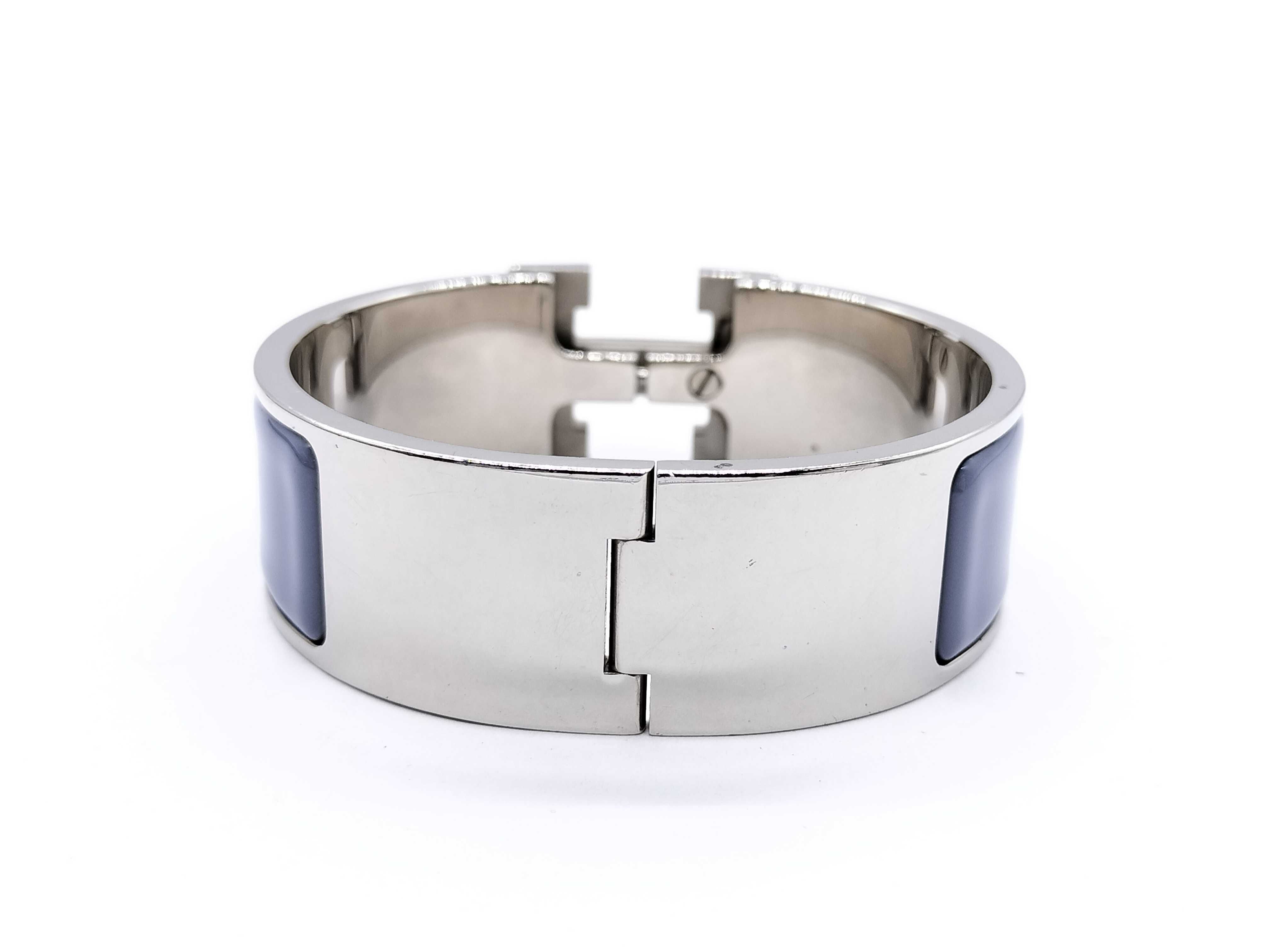 【水曜終了】(10706_0007)HERMES クリッククラックGM ブレスレット・バングル