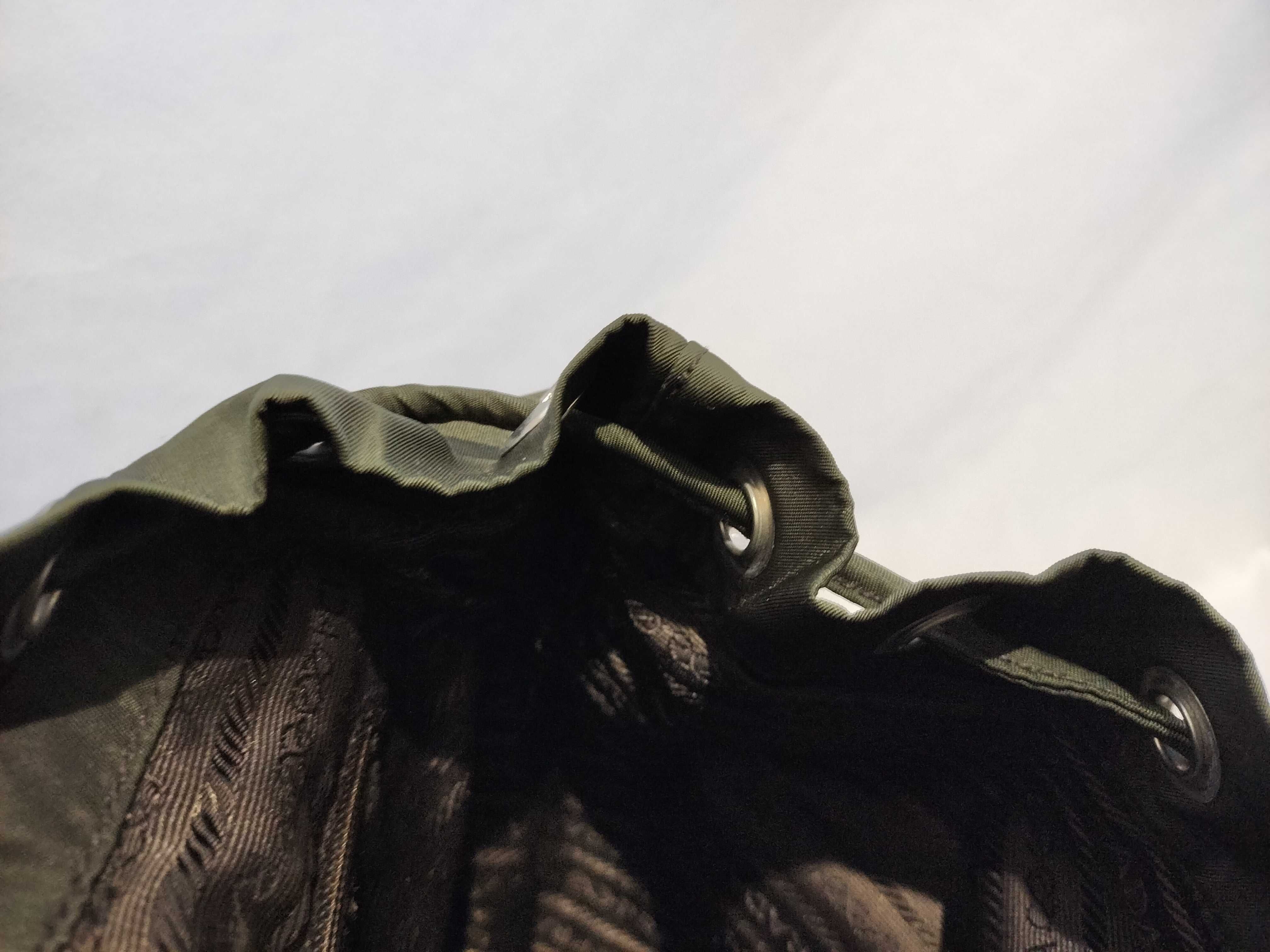 【水曜終了】(10709_0085)PRADA ナイロン ミニリュック カーキ リュックサック