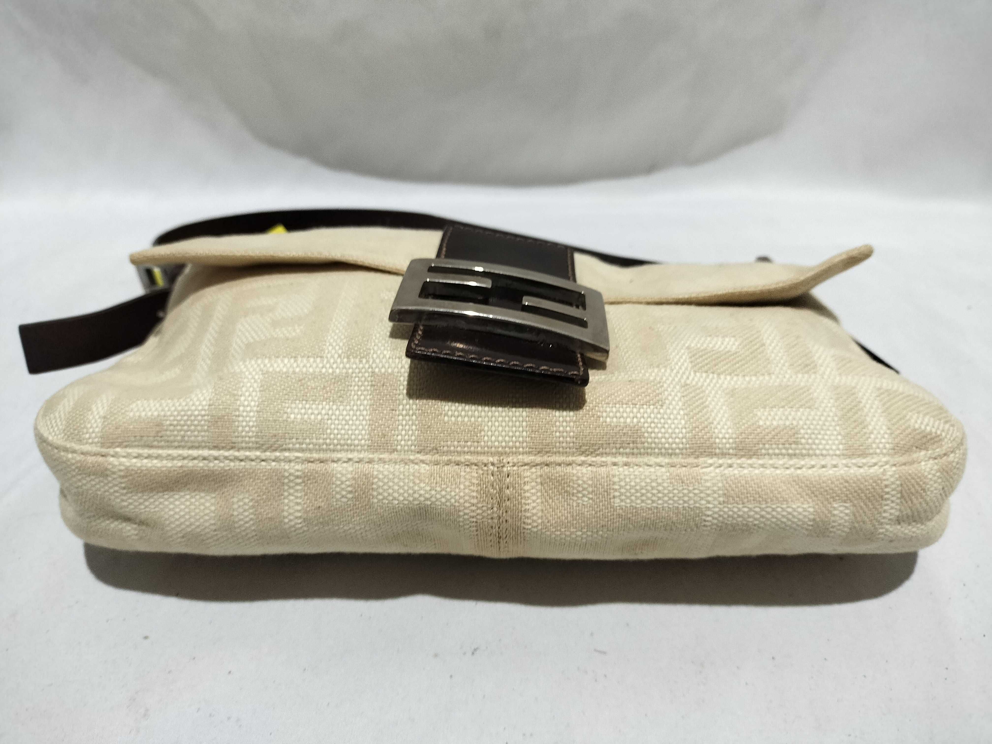 【水曜終了】(10709_0122)FENDI マンマ バケット ズッカ ワンショルダー ハンドバッグ