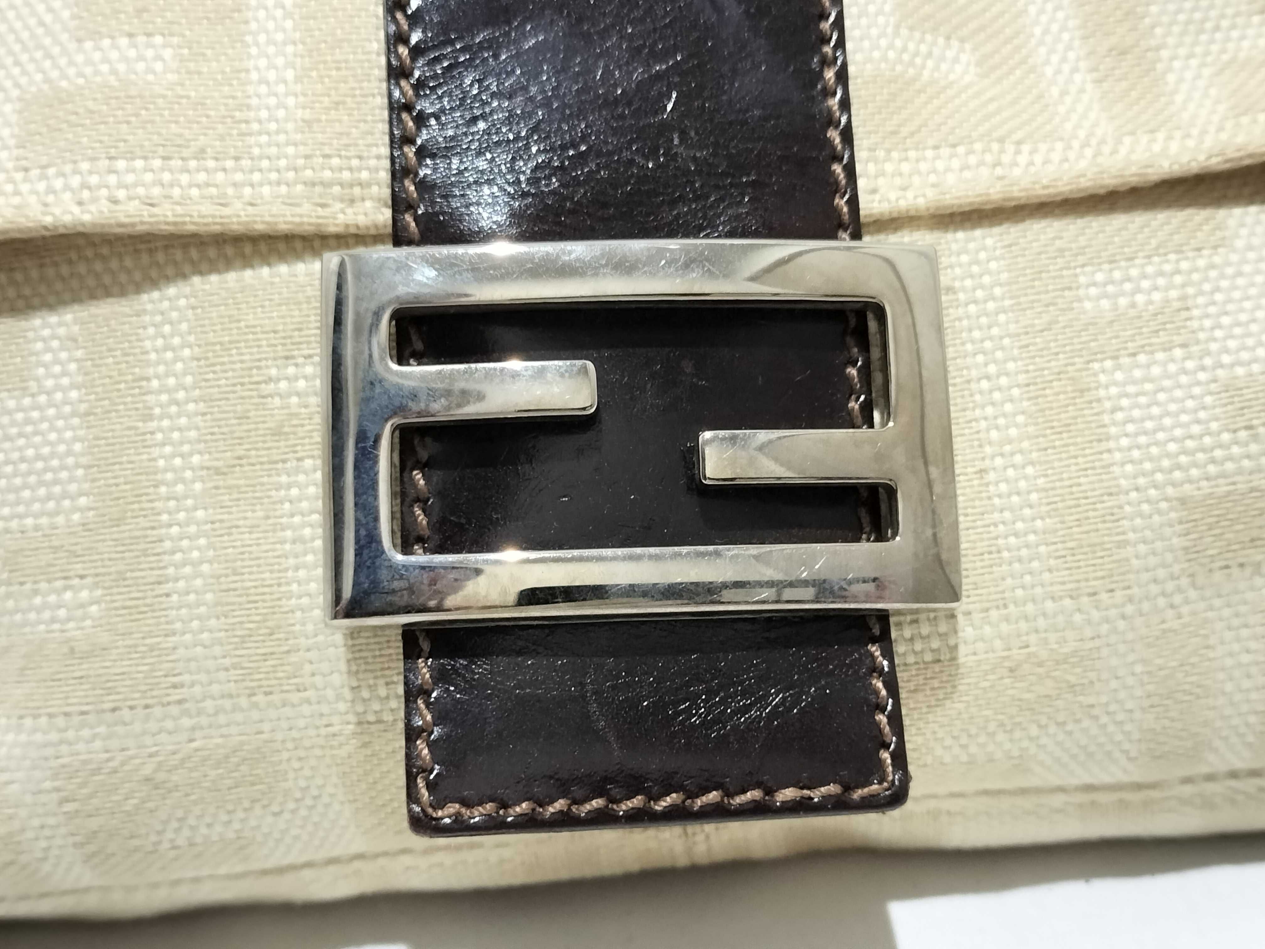 【水曜終了】(10709_0122)FENDI マンマ バケット ズッカ ワンショルダー ハンドバッグ