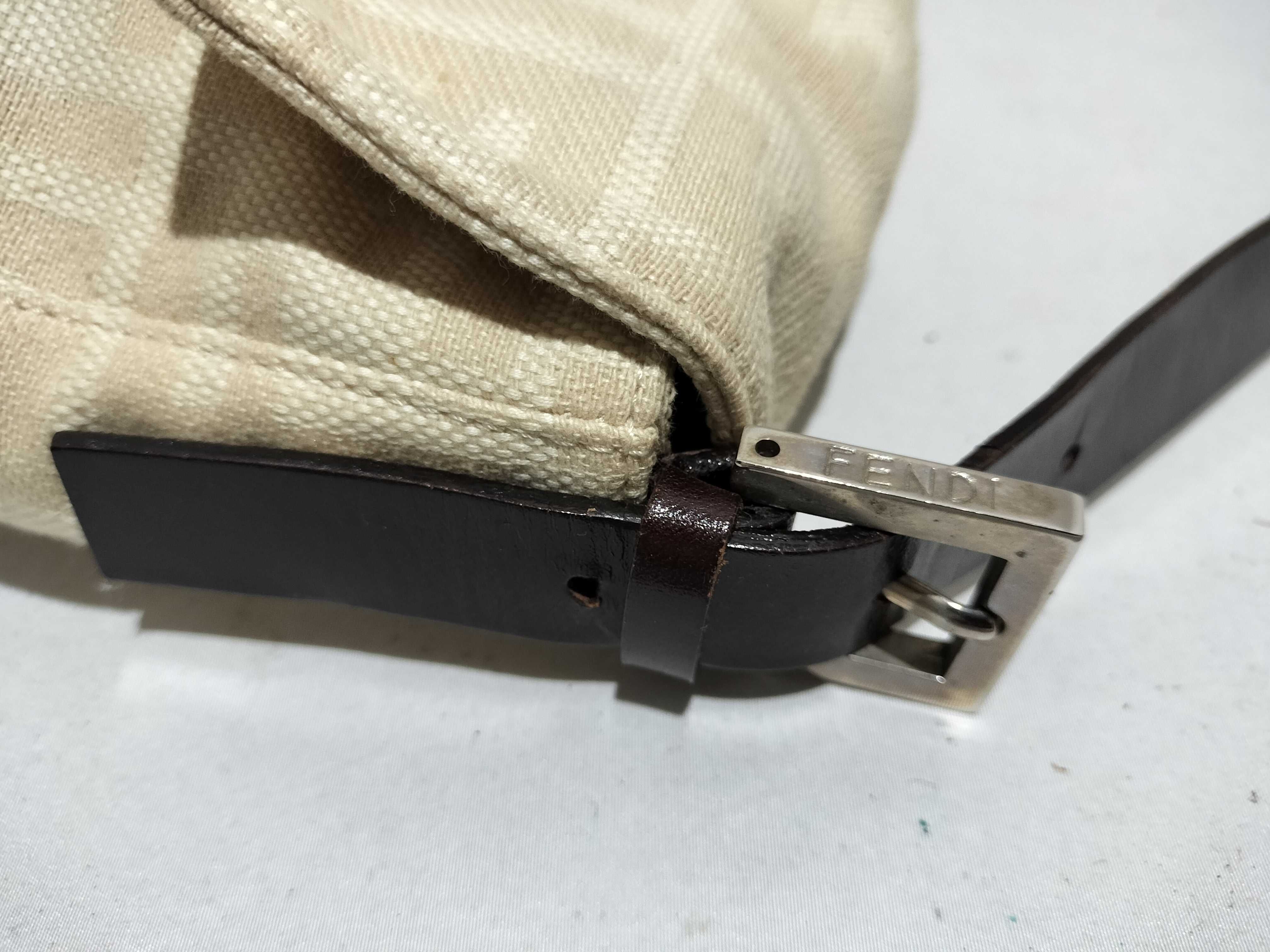 【水曜終了】(10709_0122)FENDI マンマ バケット ズッカ ワンショルダー ハンドバッグ