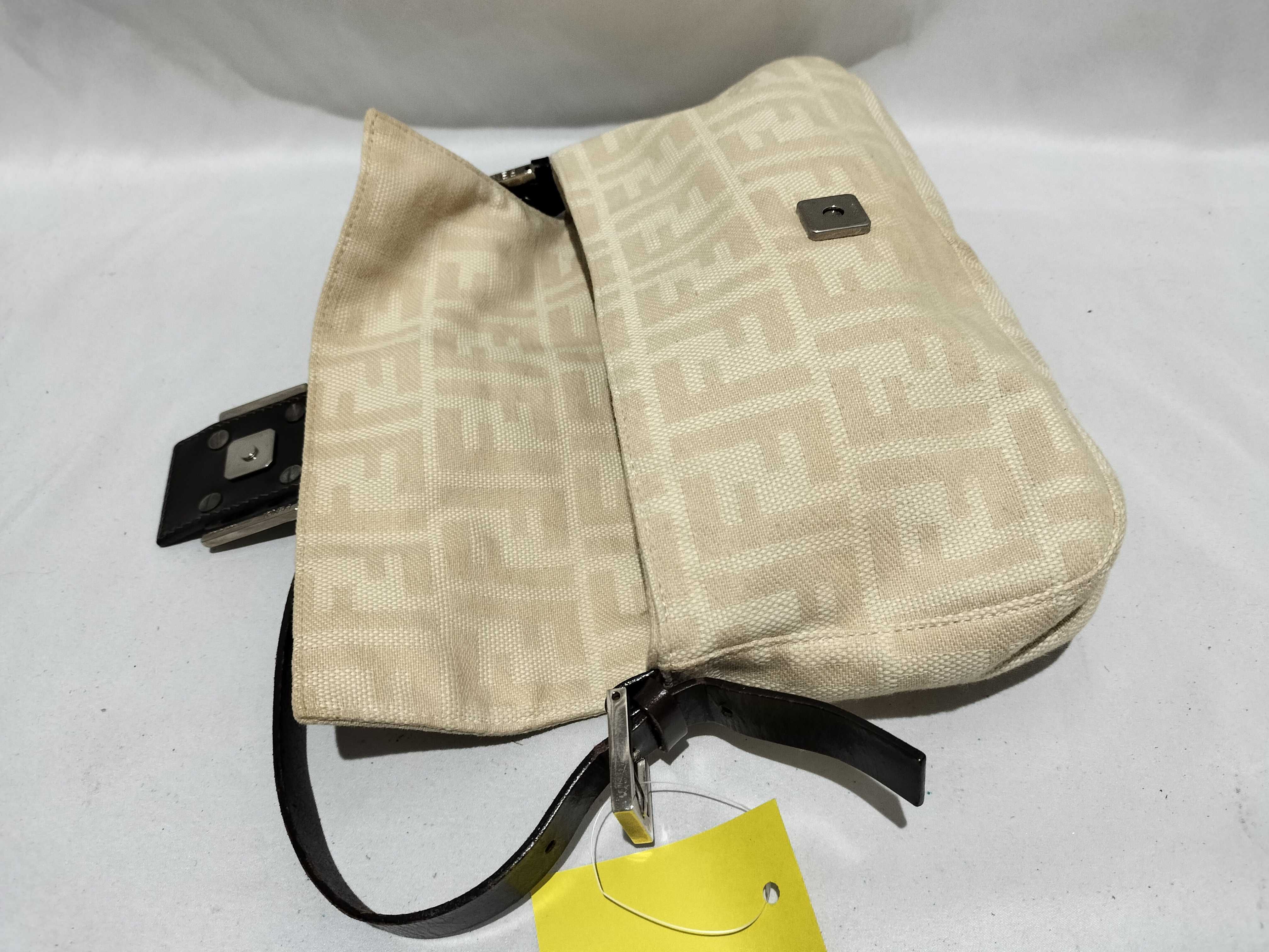 【水曜終了】(10709_0122)FENDI マンマ バケット ズッカ ワンショルダー ハンドバッグ