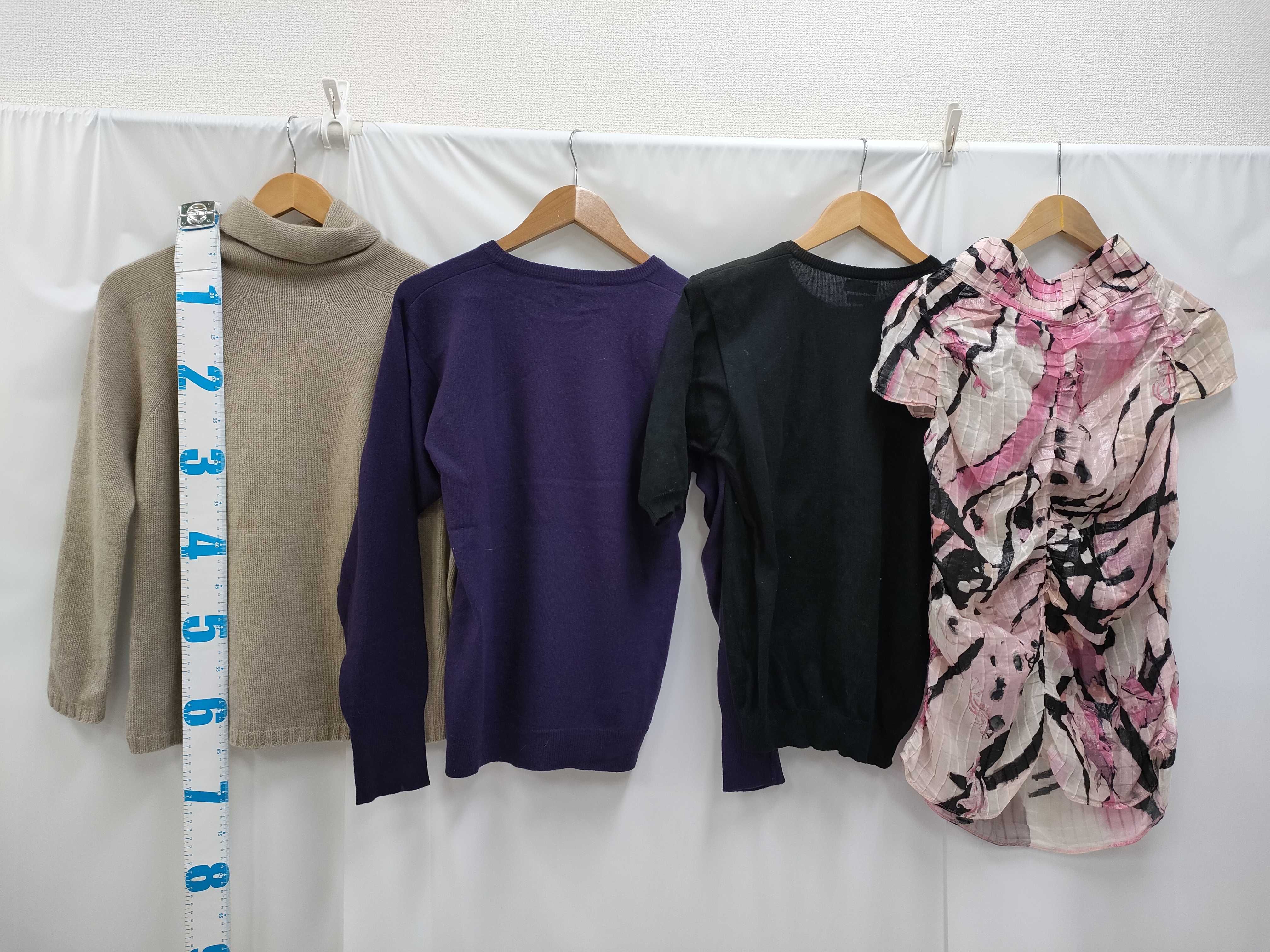 日曜終了(10743_0003)▼CHANEL ヴィンテージ トップス 7点 タグ取れ/シミ有