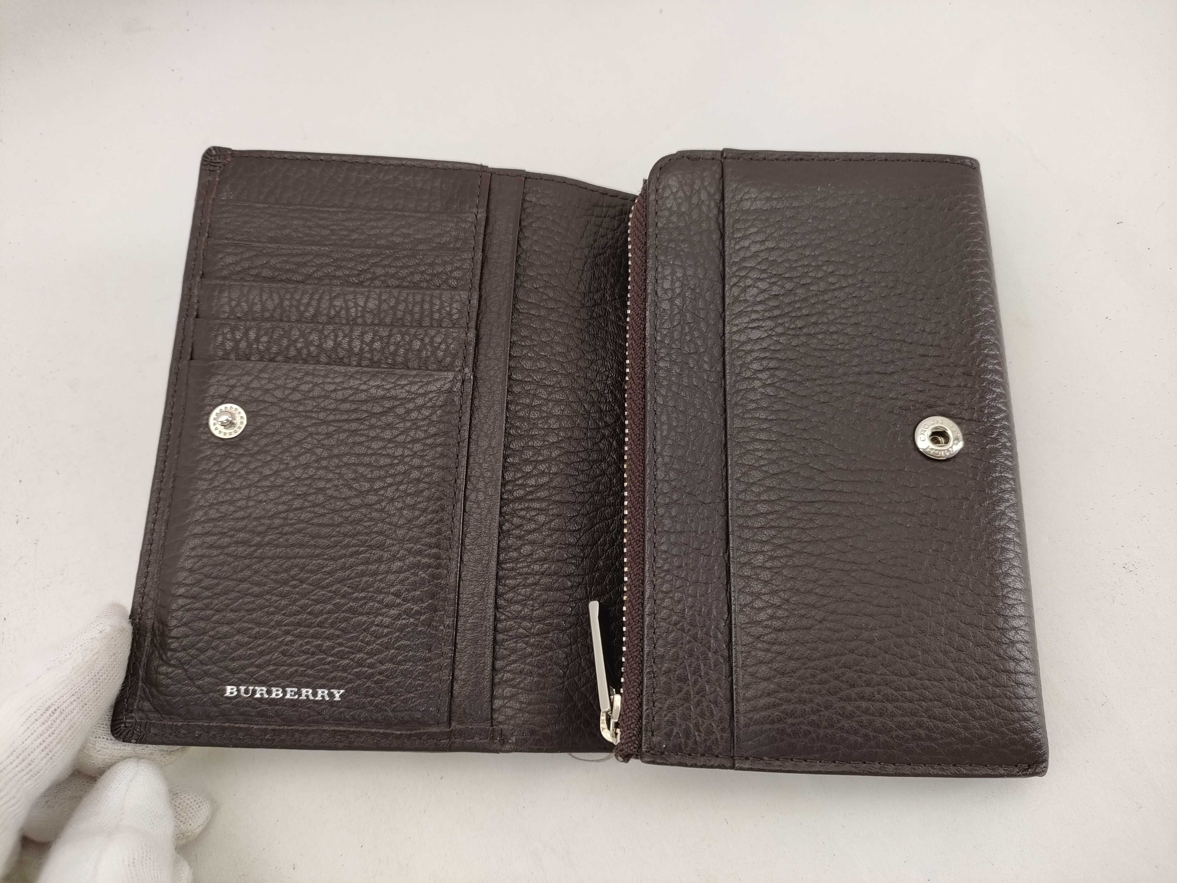 【水曜終了】(10700_0055)BURBERRY Burberry 折りたたみ財布 財布