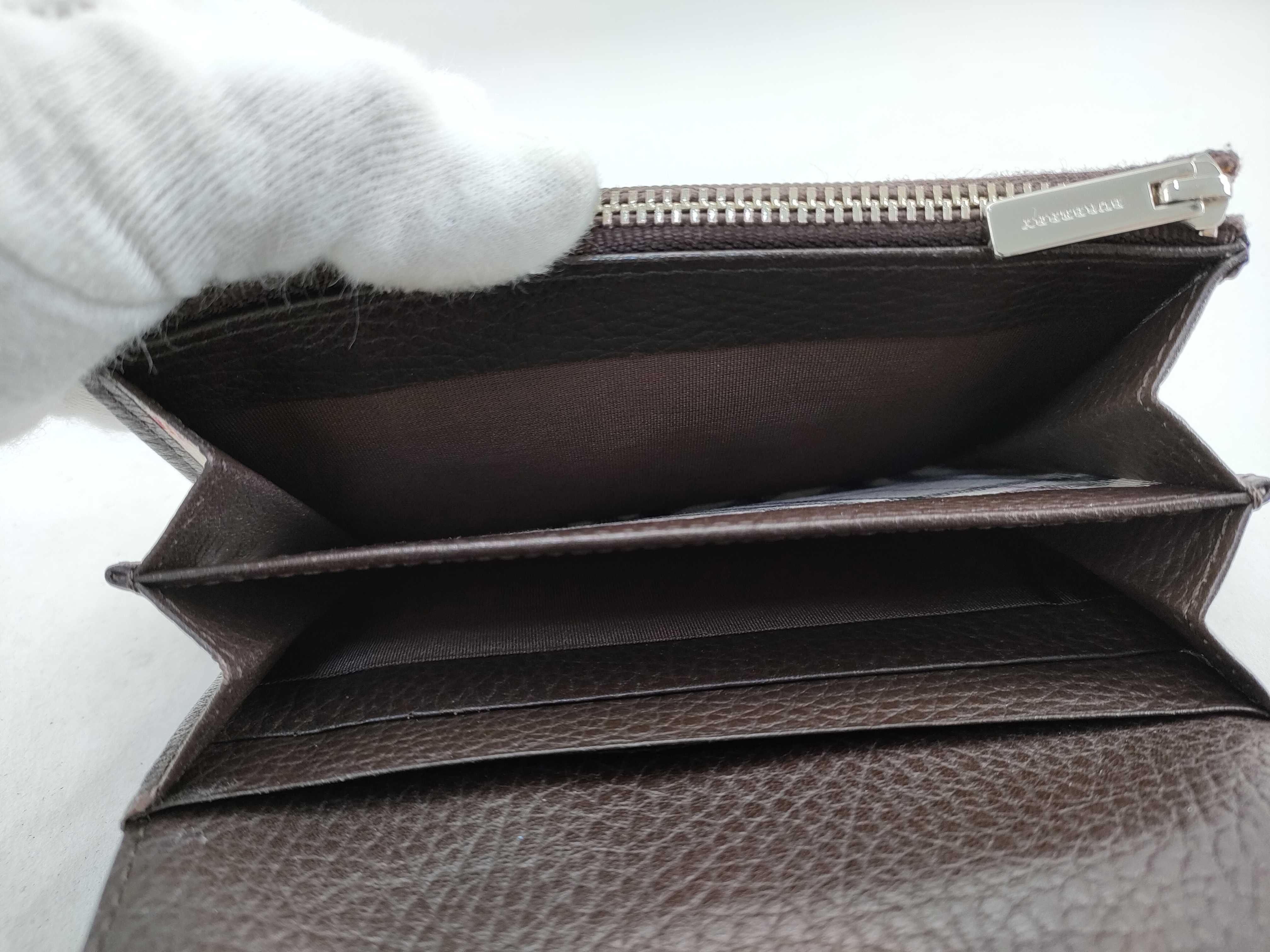 【水曜終了】(10700_0055)BURBERRY Burberry 折りたたみ財布 財布