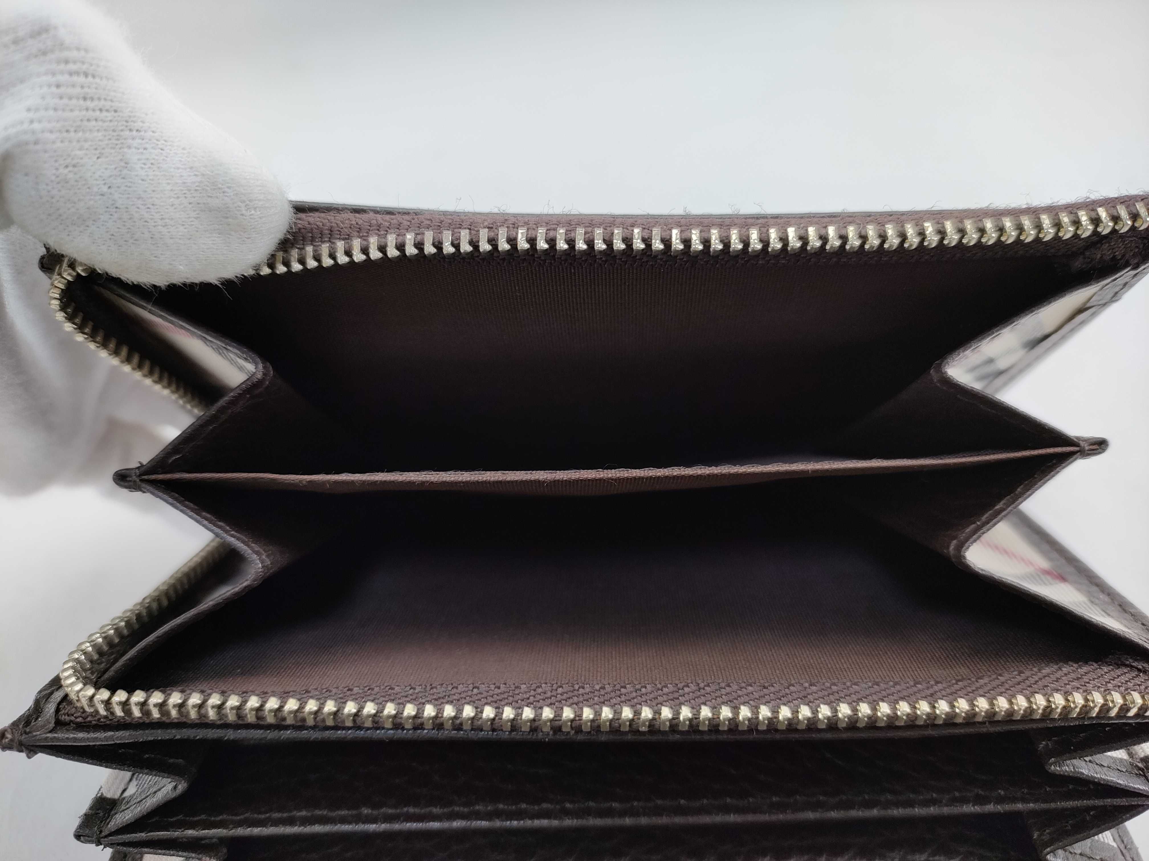 【水曜終了】(10700_0055)BURBERRY Burberry 折りたたみ財布 財布