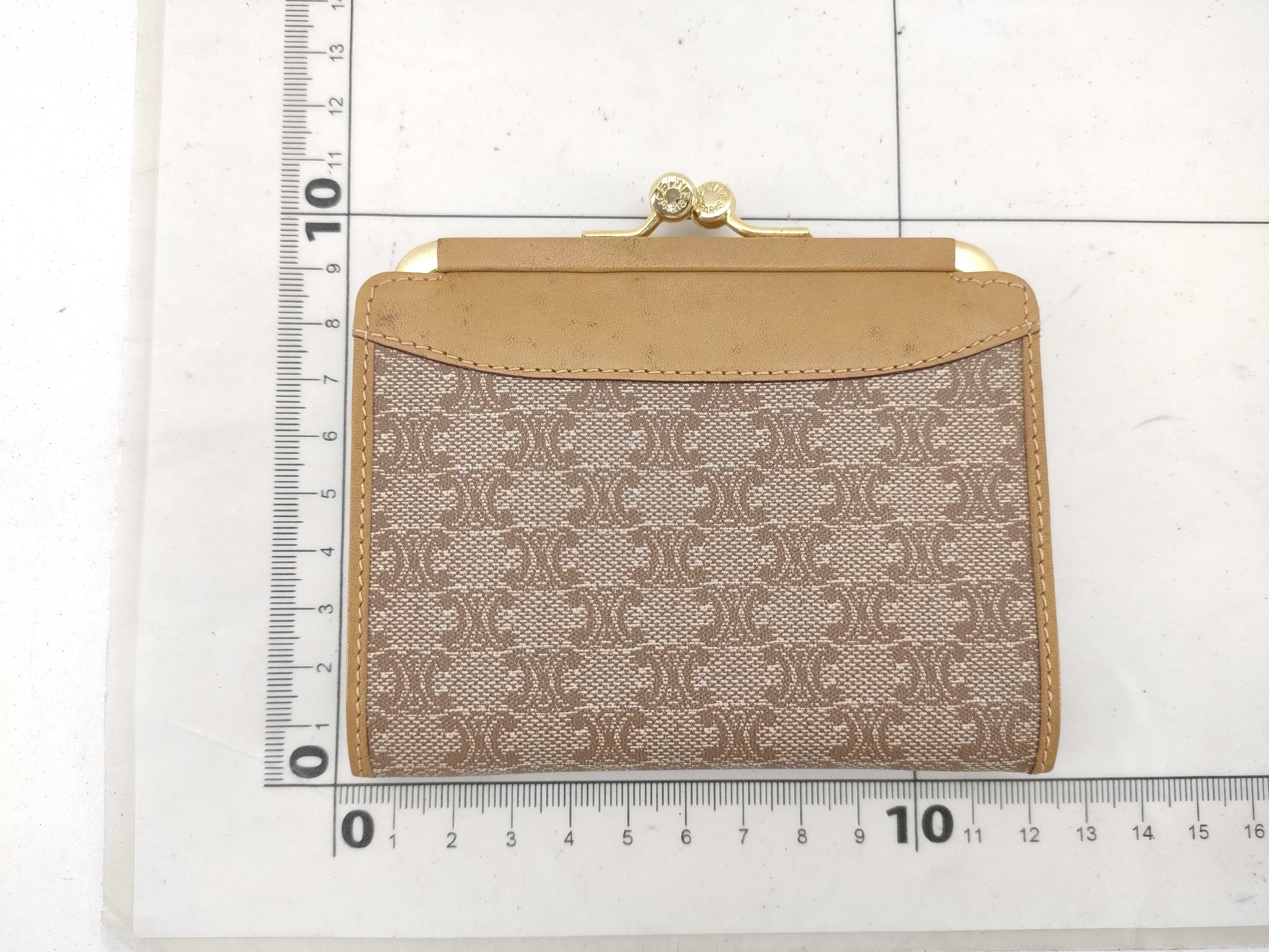 【水曜終了】(10709_0074)CELINE セリーヌ がま口 コインケース コインケース