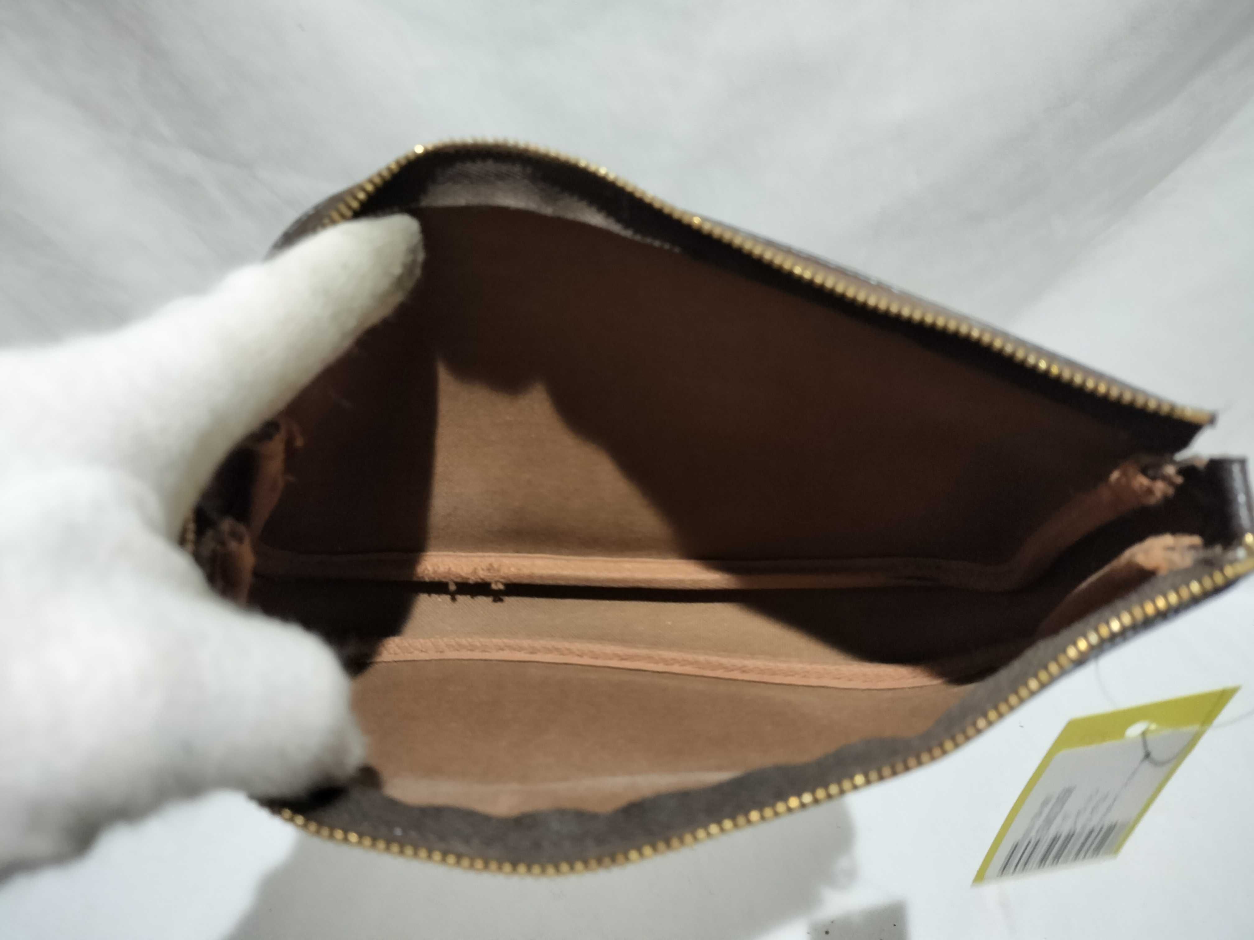 【水曜終了】(10708_0133)LOUIS VUITTON モノグラム アクセポーチ ファスナー破損 ポーチ