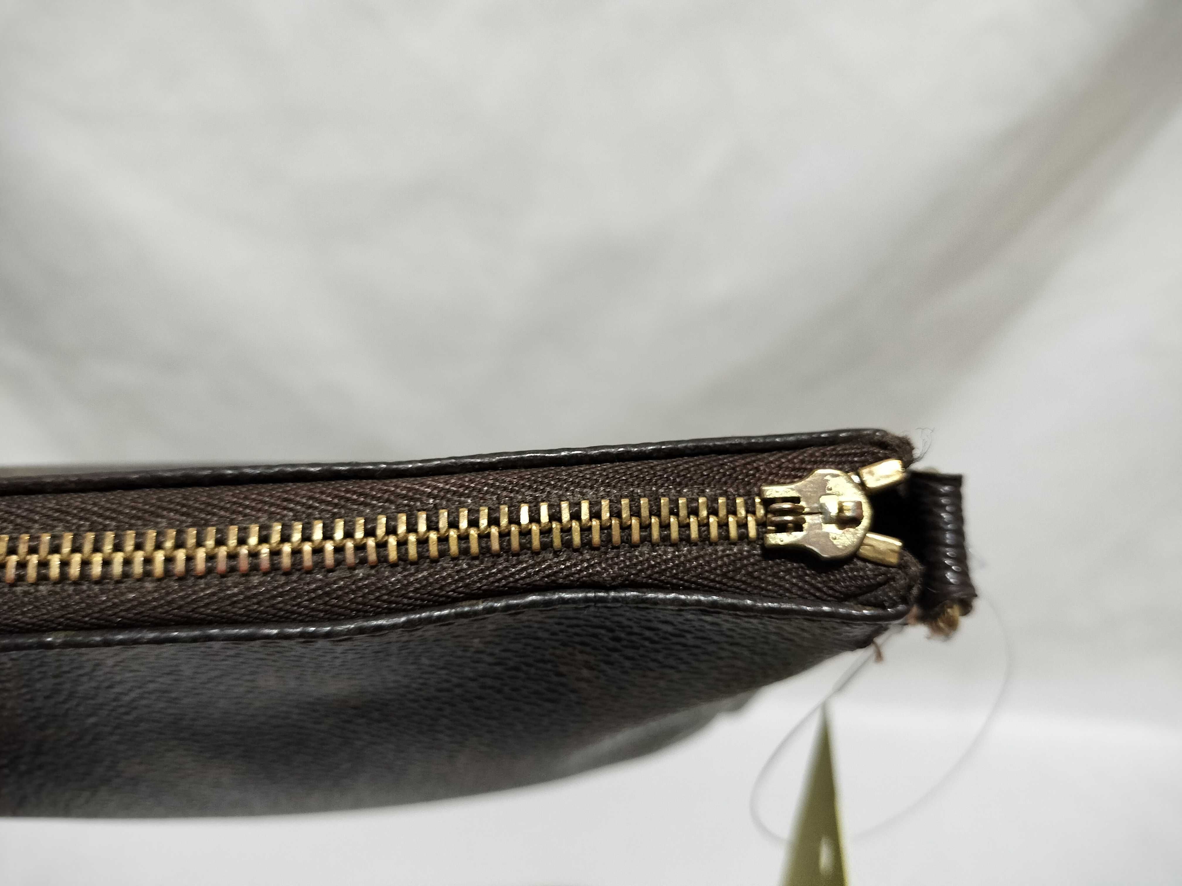 【水曜終了】(10708_0133)LOUIS VUITTON モノグラム アクセポーチ ファスナー破損 ポーチ