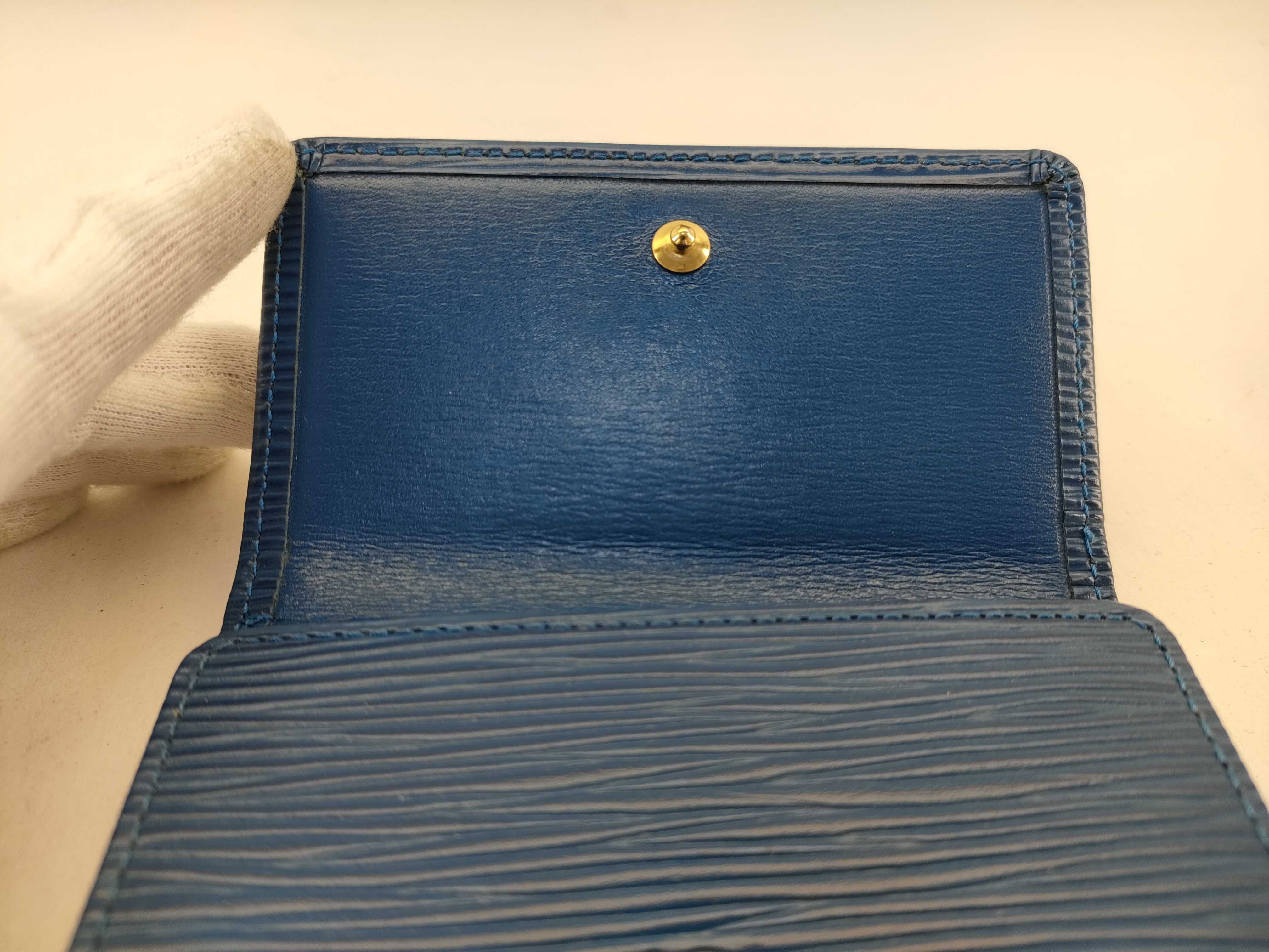 【水曜終了】(10708_0094)LOUIS VUITTON エピ ヴィトン エピ Wホック 財布