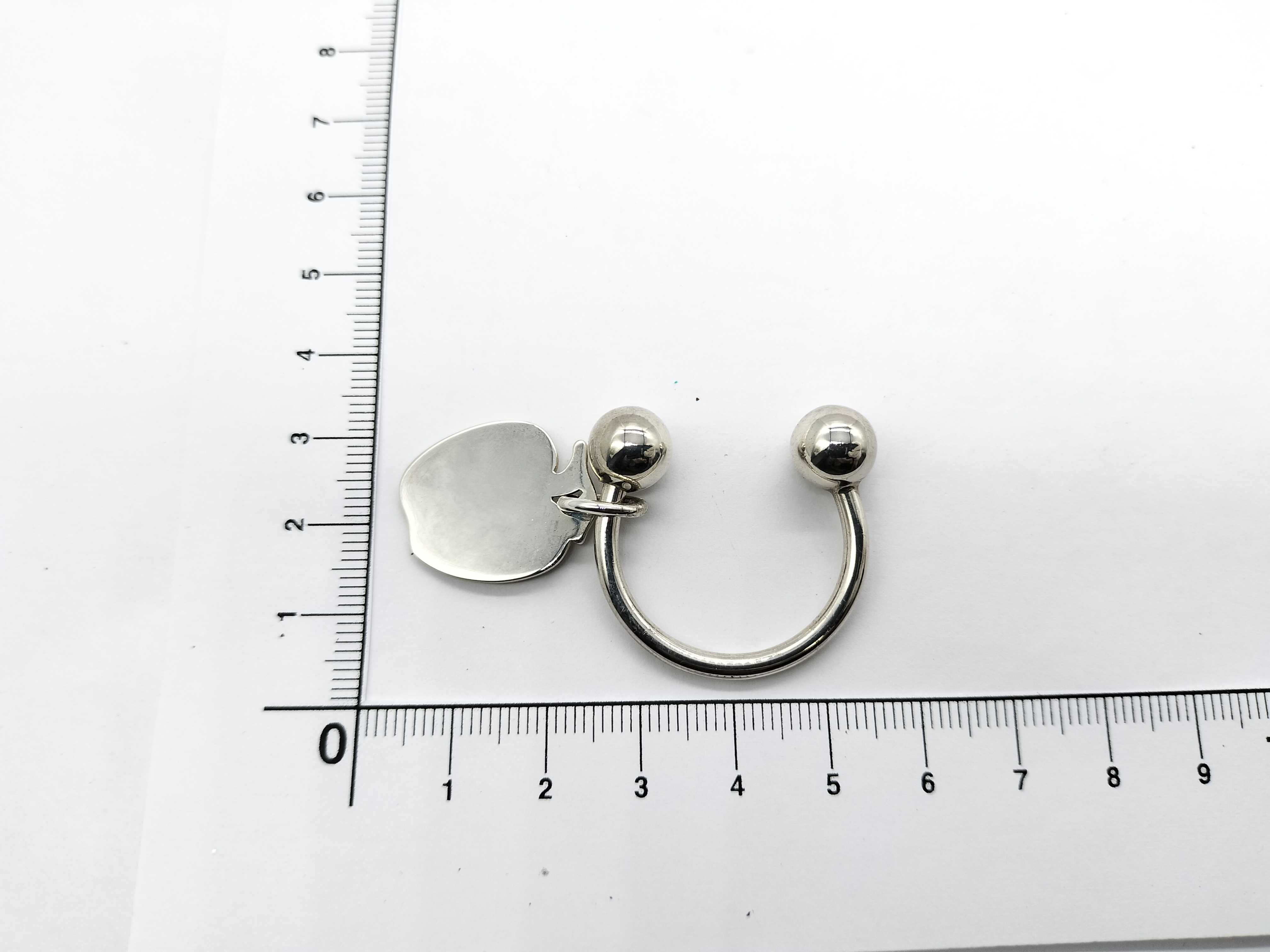 【水曜終了】(10700_0100)Tiffany&Co. リンゴ キーリング その他小物