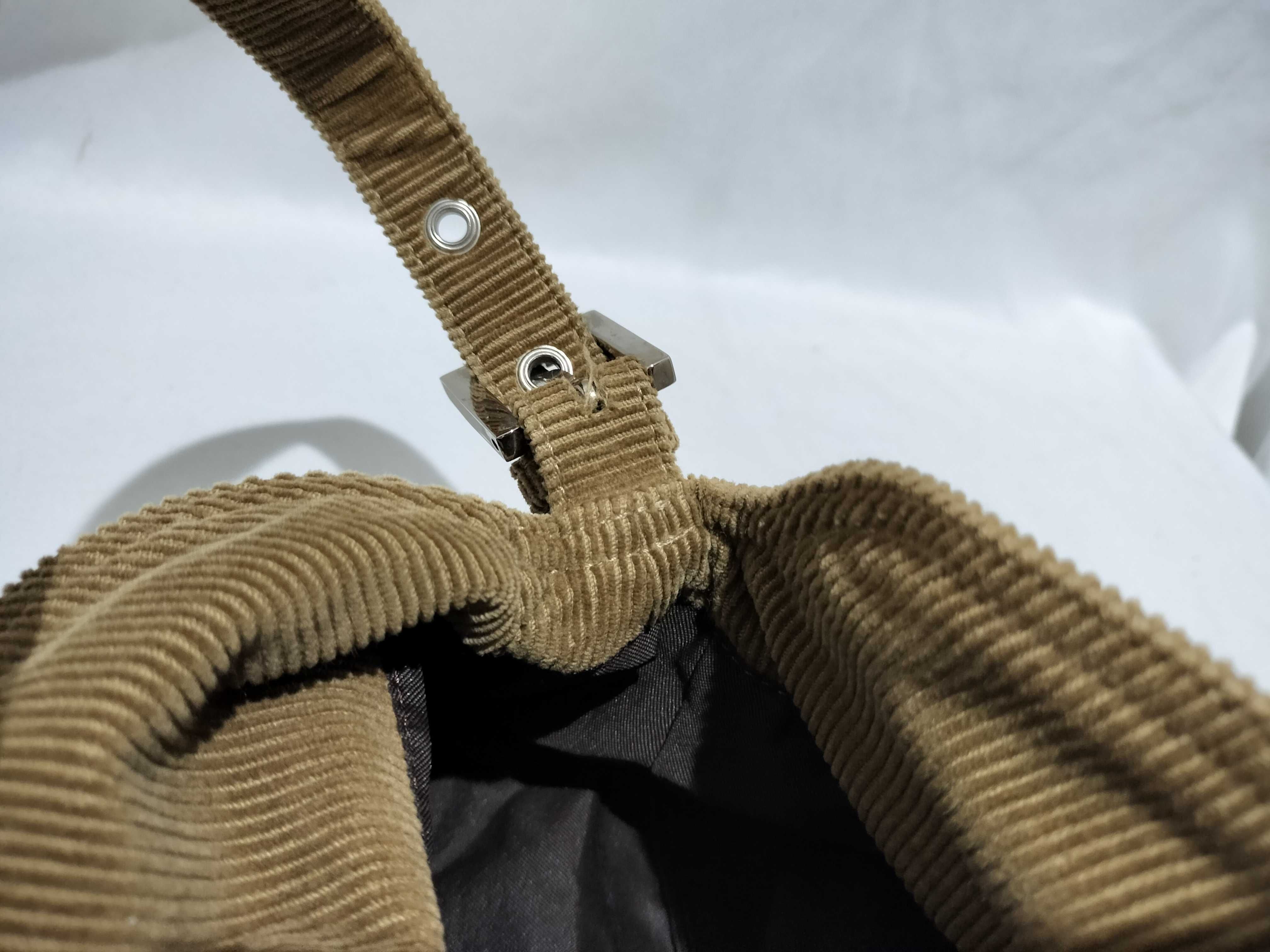 【水曜終了】(10709_0123)FENDI マンマ金具 スエード ワンショル ハンドバッグ