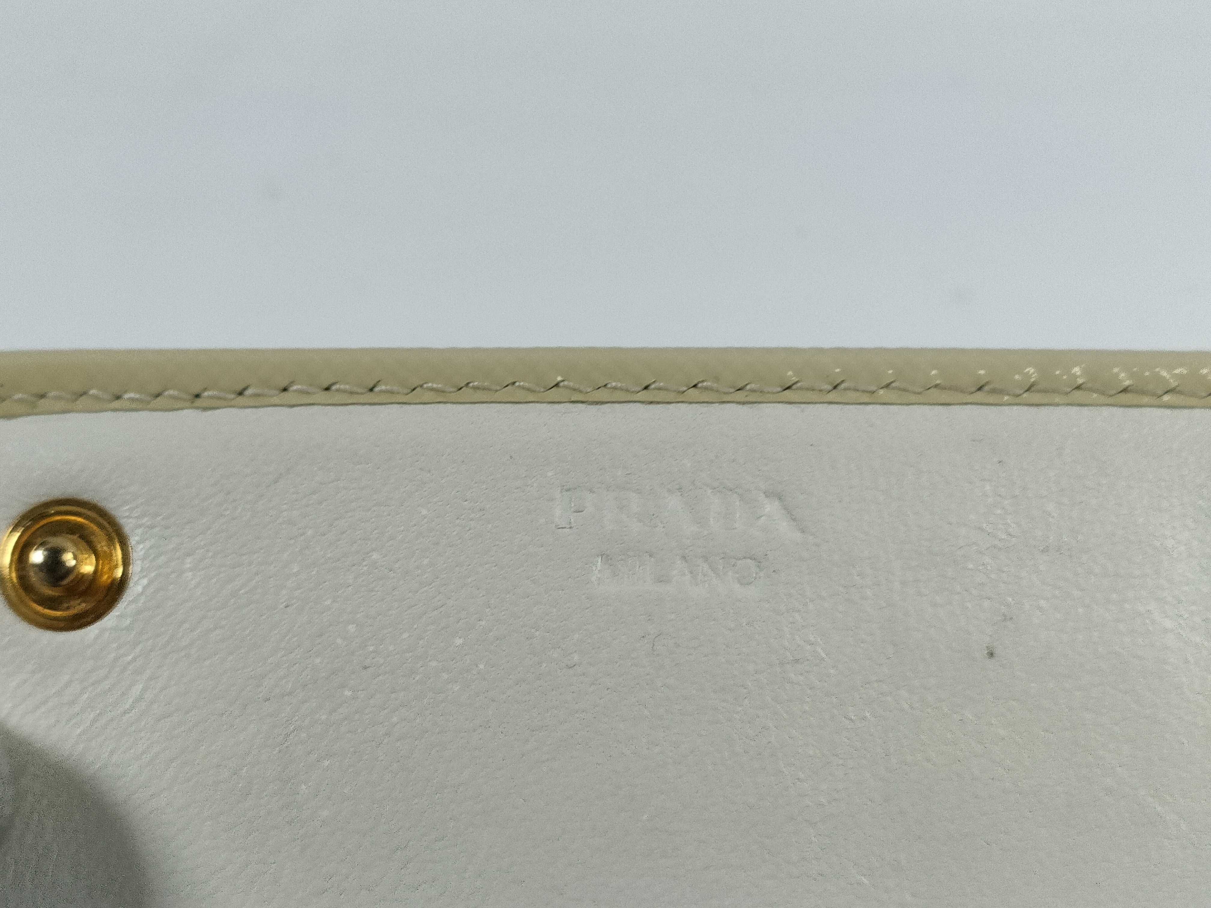 【水曜終了】(10709_0112)PRADA ビジュー長財布 財布