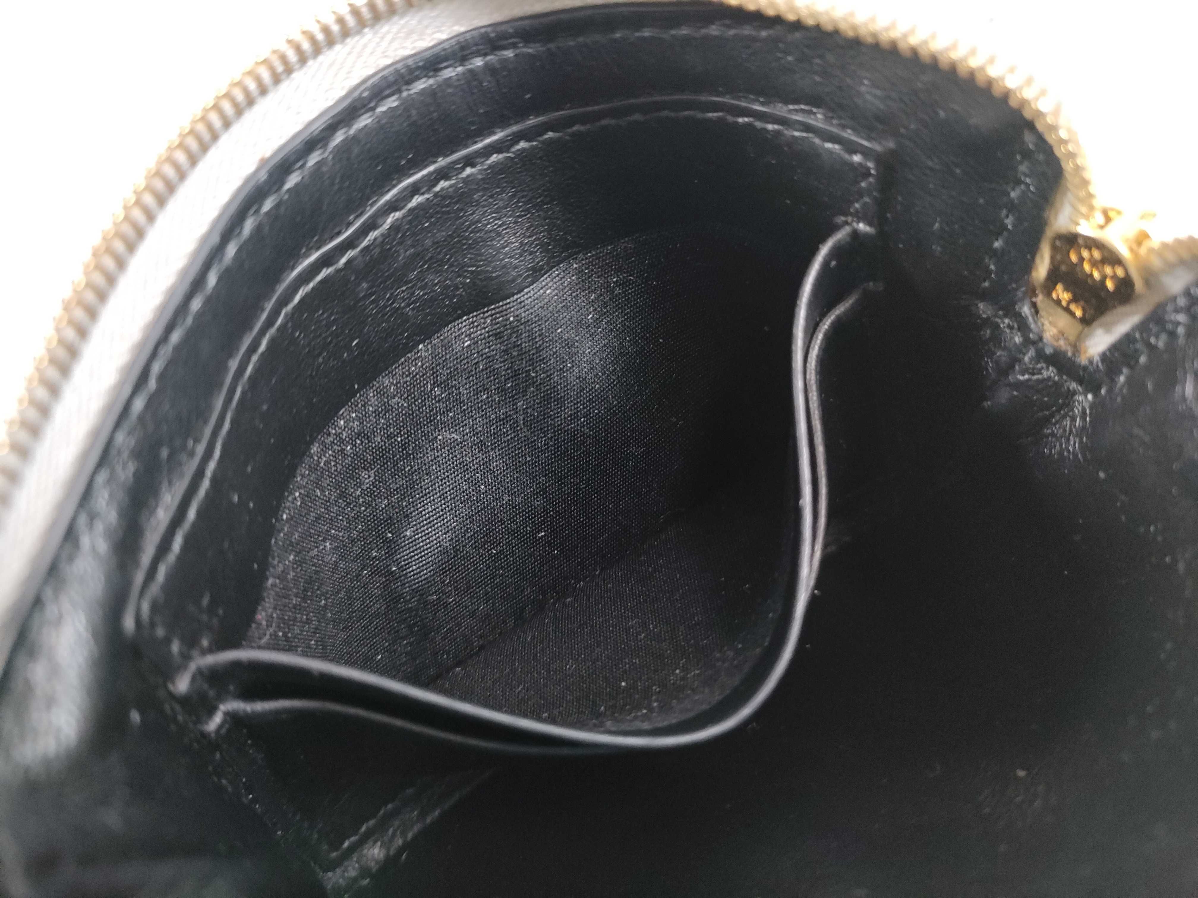 【水曜終了】(10709_0076)CELINE Cチャーム コイン カードケース シルバー コインケース