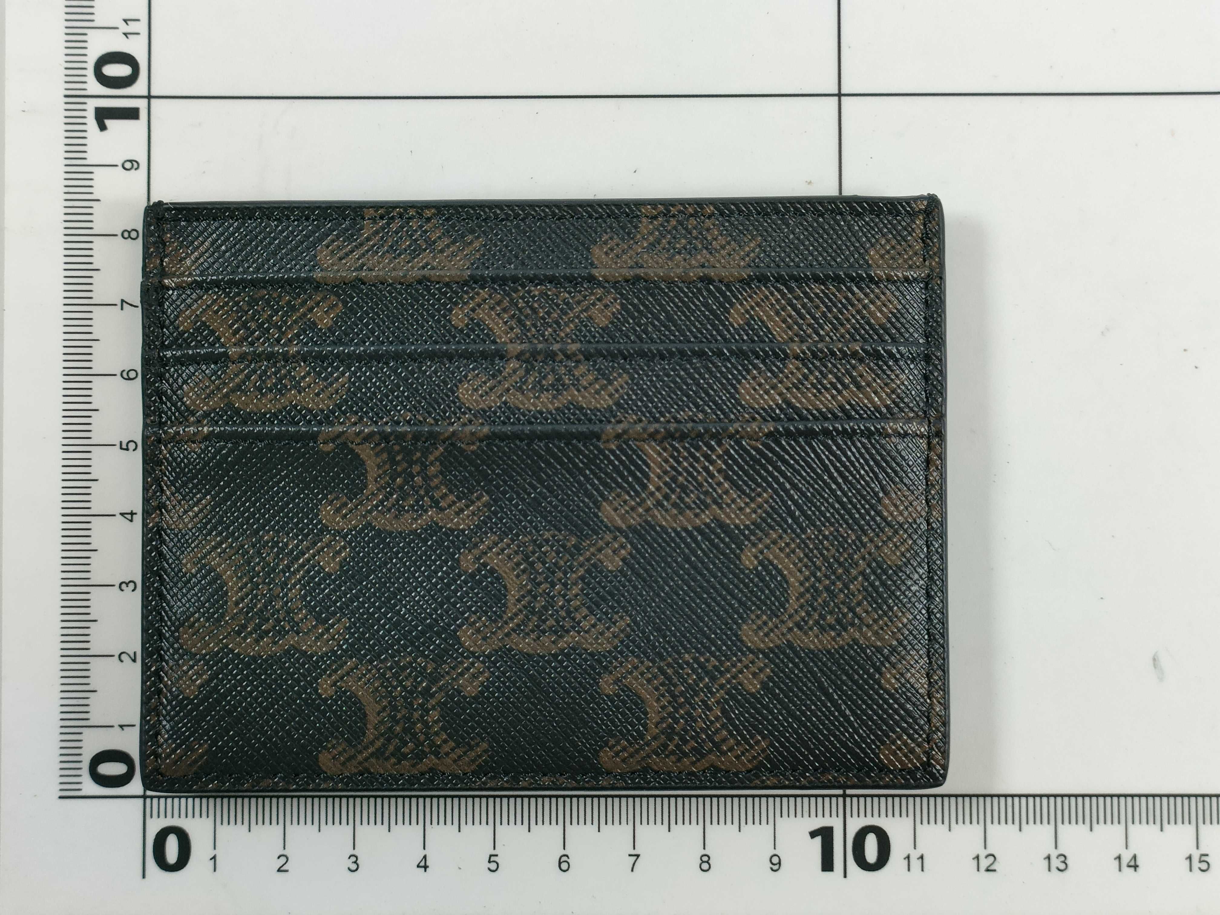 【水曜終了】(10700_0041)CELINE トリオンフ キャンバス カードケース カードケース・パスケース・名刺入れ