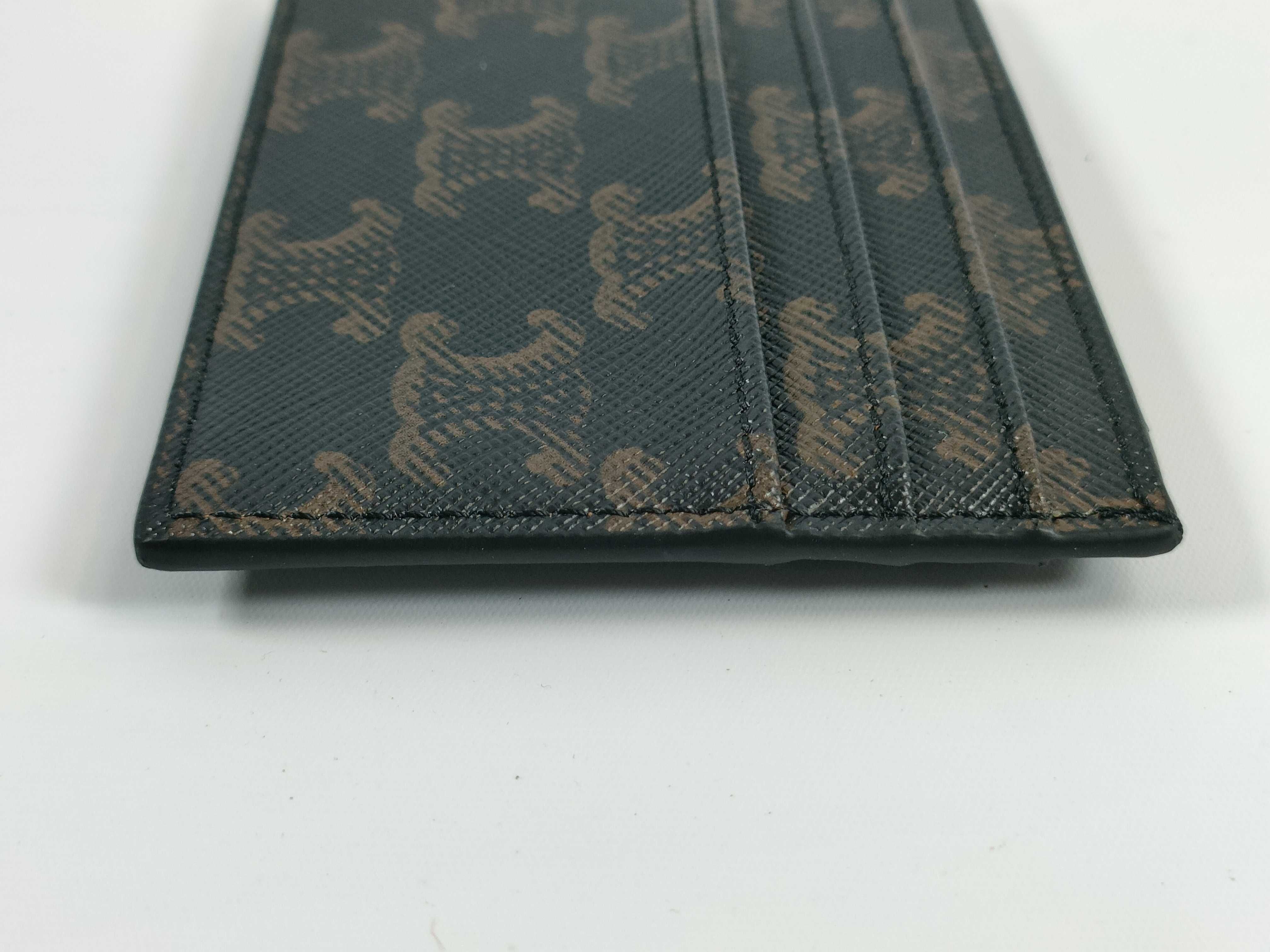 【水曜終了】(10700_0041)CELINE トリオンフ キャンバス カードケース カードケース・パスケース・名刺入れ