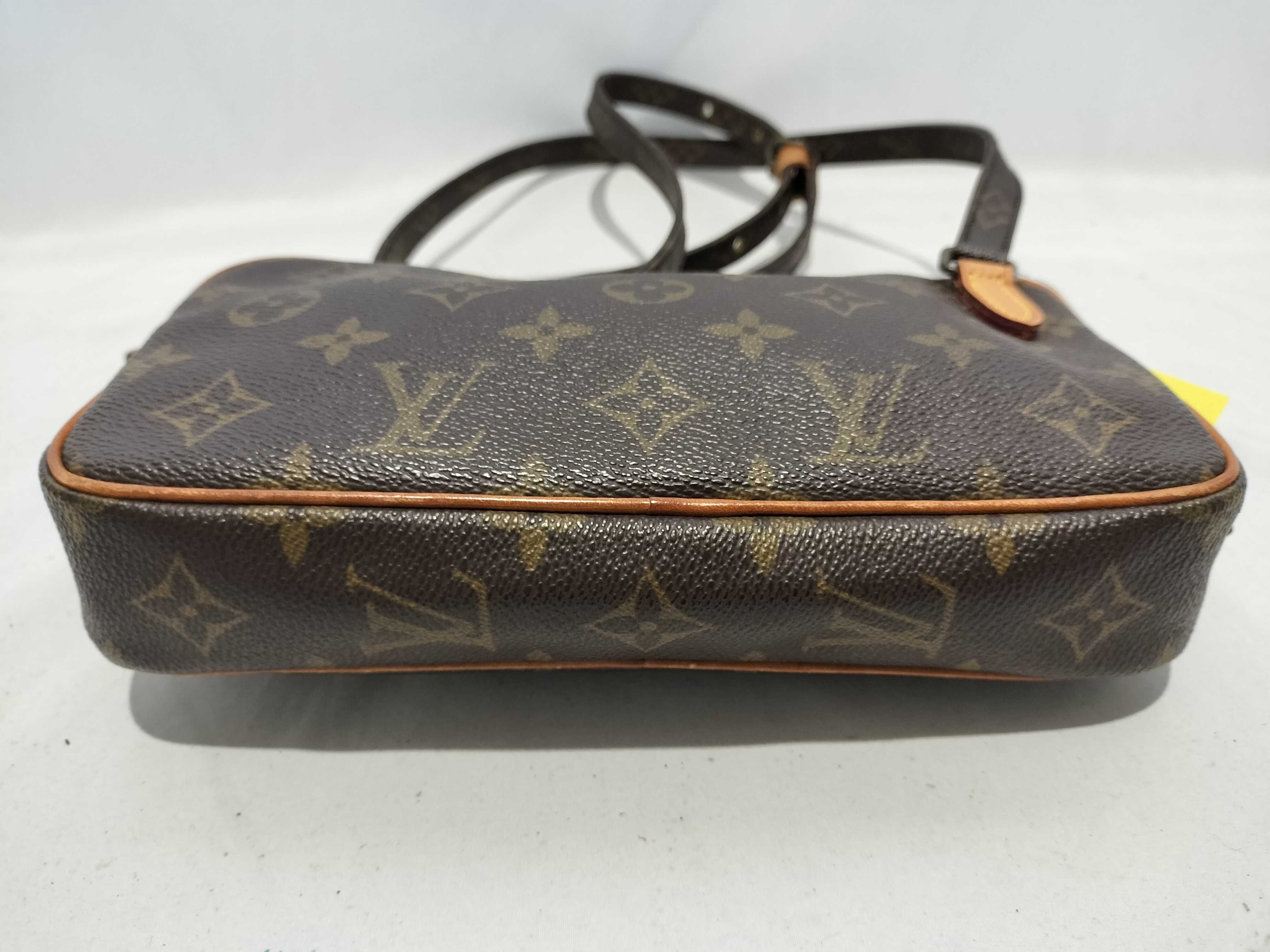 【水曜終了】(10708_0011)LOUIS VUITTON モノグラム M51828 ポシェット・マルリーバンドリエール ショルダーバッグ