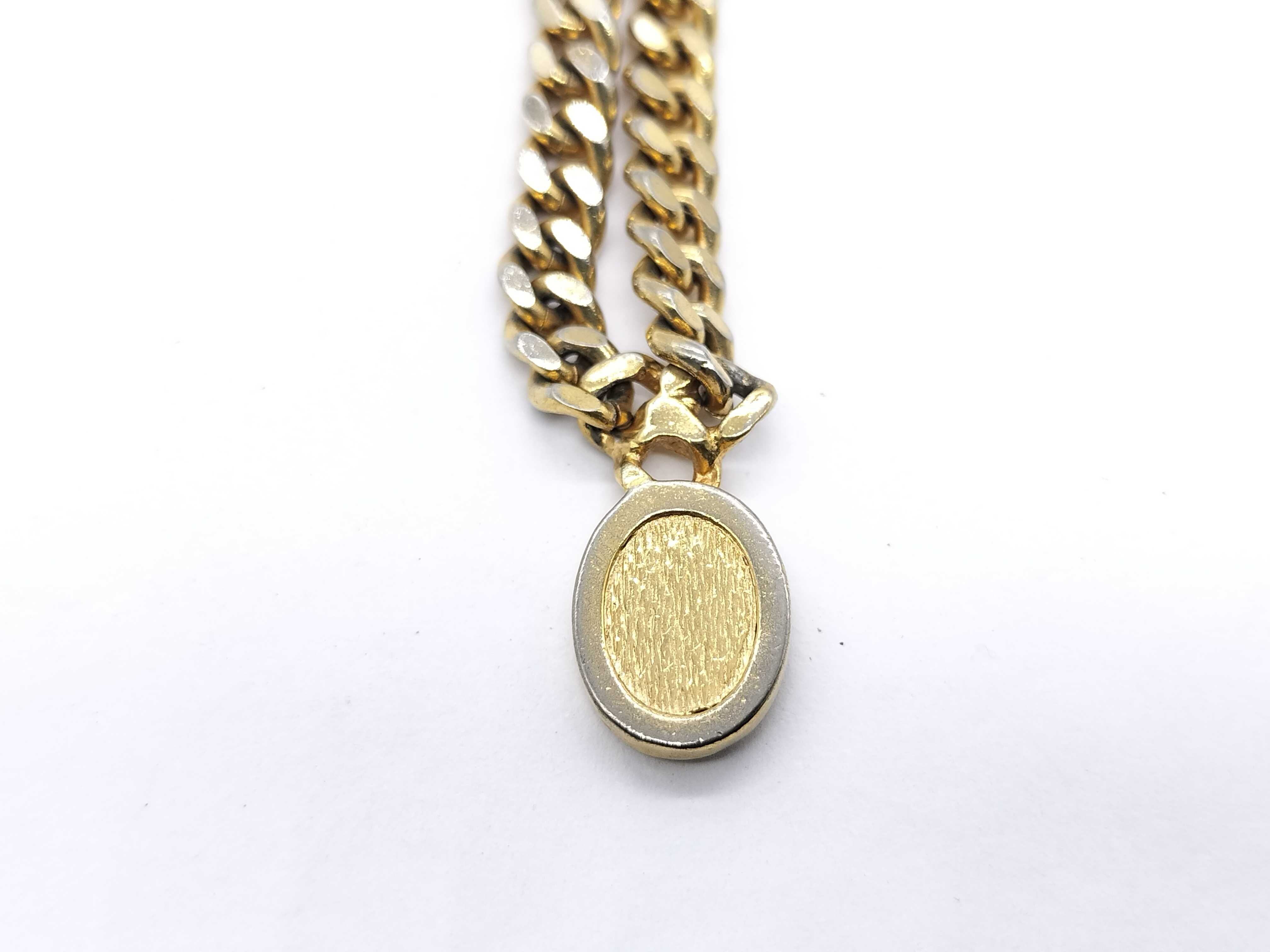 【水曜終了】(10700_0179)Dior ゴールド チェーン ネックレス