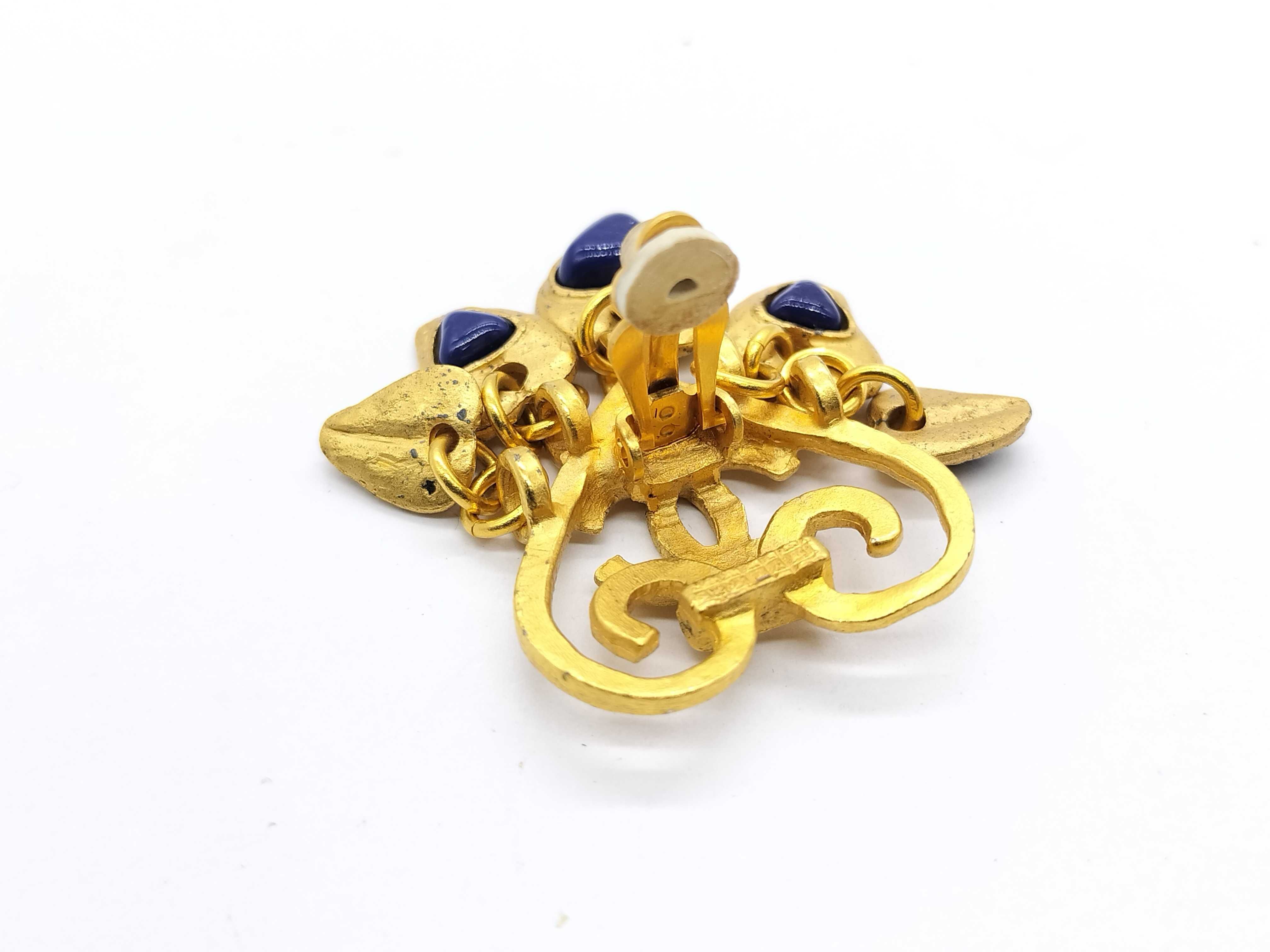 【水曜終了】(10707_0010)CHANEL CHANEL ハート イヤリング イヤリング