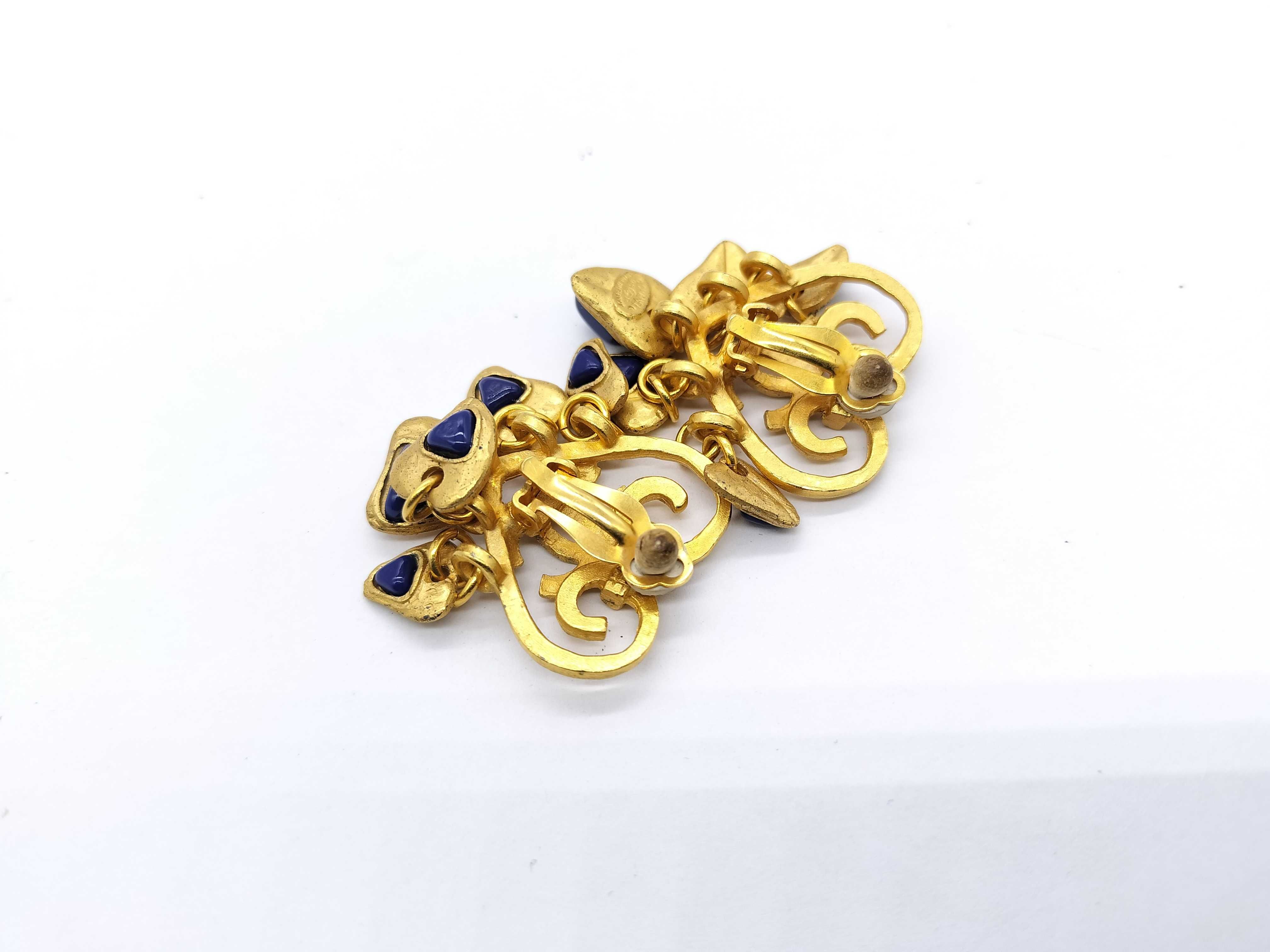 【水曜終了】(10707_0010)CHANEL CHANEL ハート イヤリング イヤリング