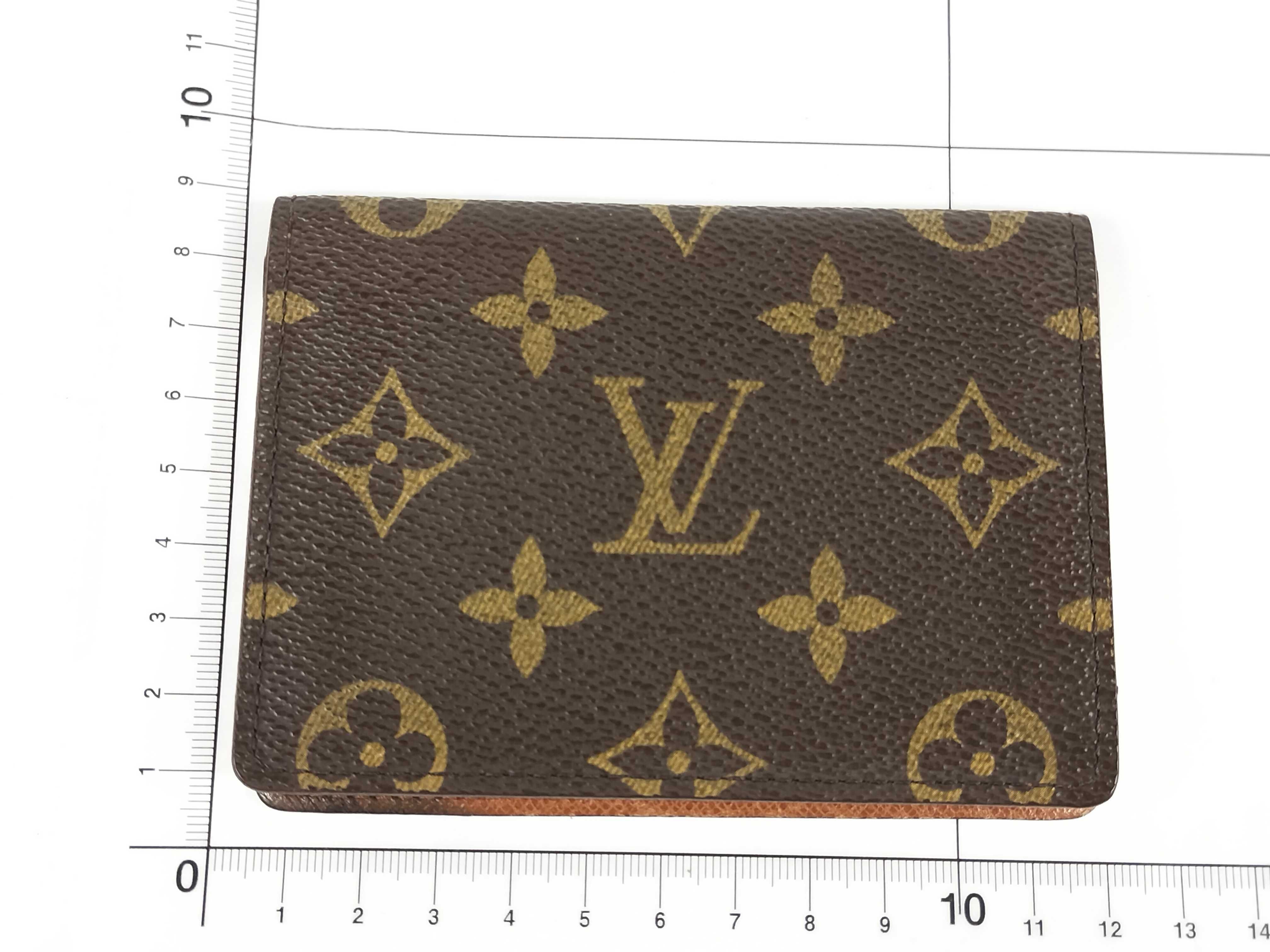 【水曜終了】(10708_0099)LOUIS VUITTON モノグラム ポルト2カルトヴェルティカル M60533 カードケース・パスケース・名刺入れ