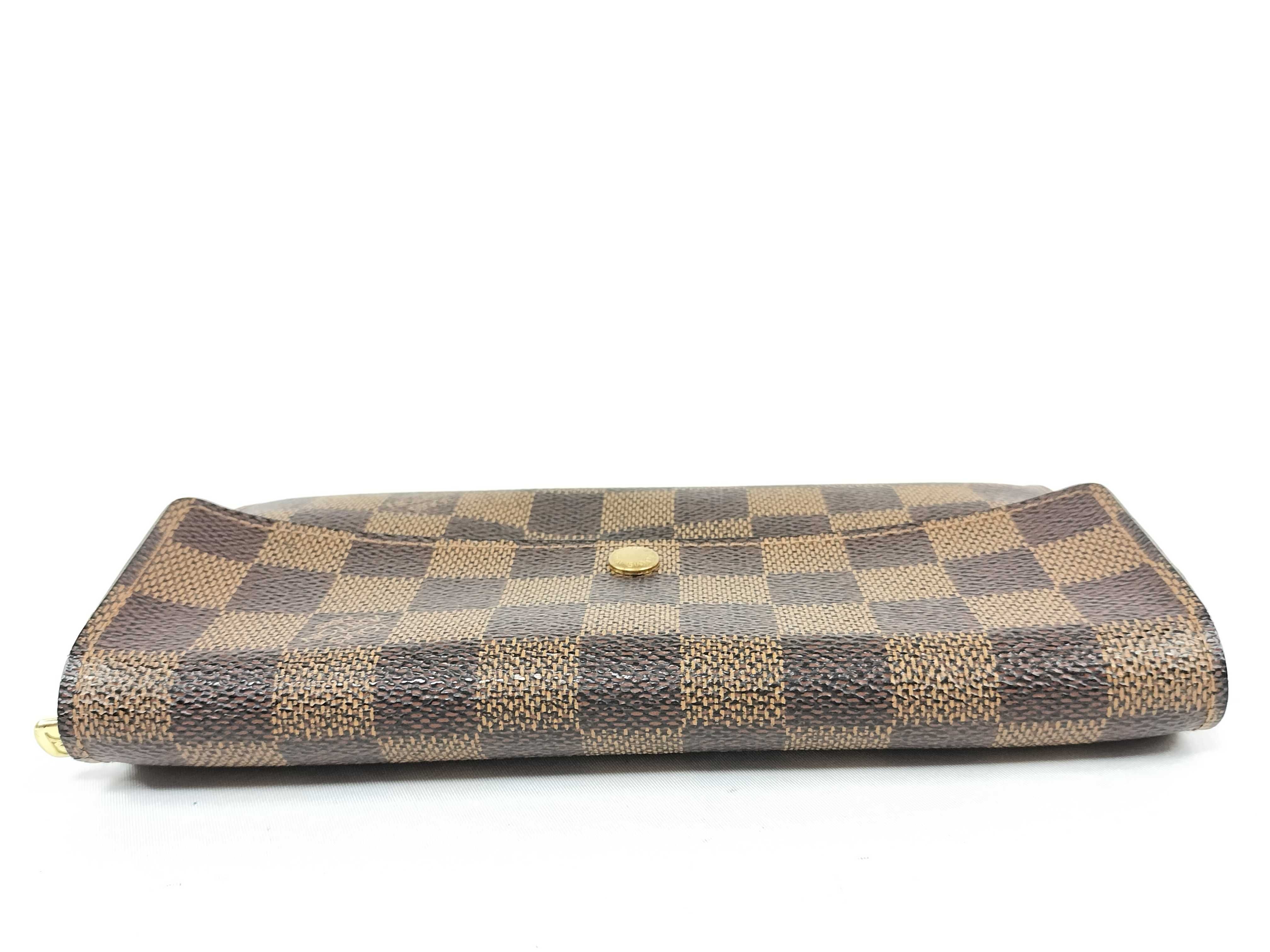 【水曜終了】(10708_0100)LOUIS VUITTON ダミエ ポルトフォイユ・サラ 長財布 財布