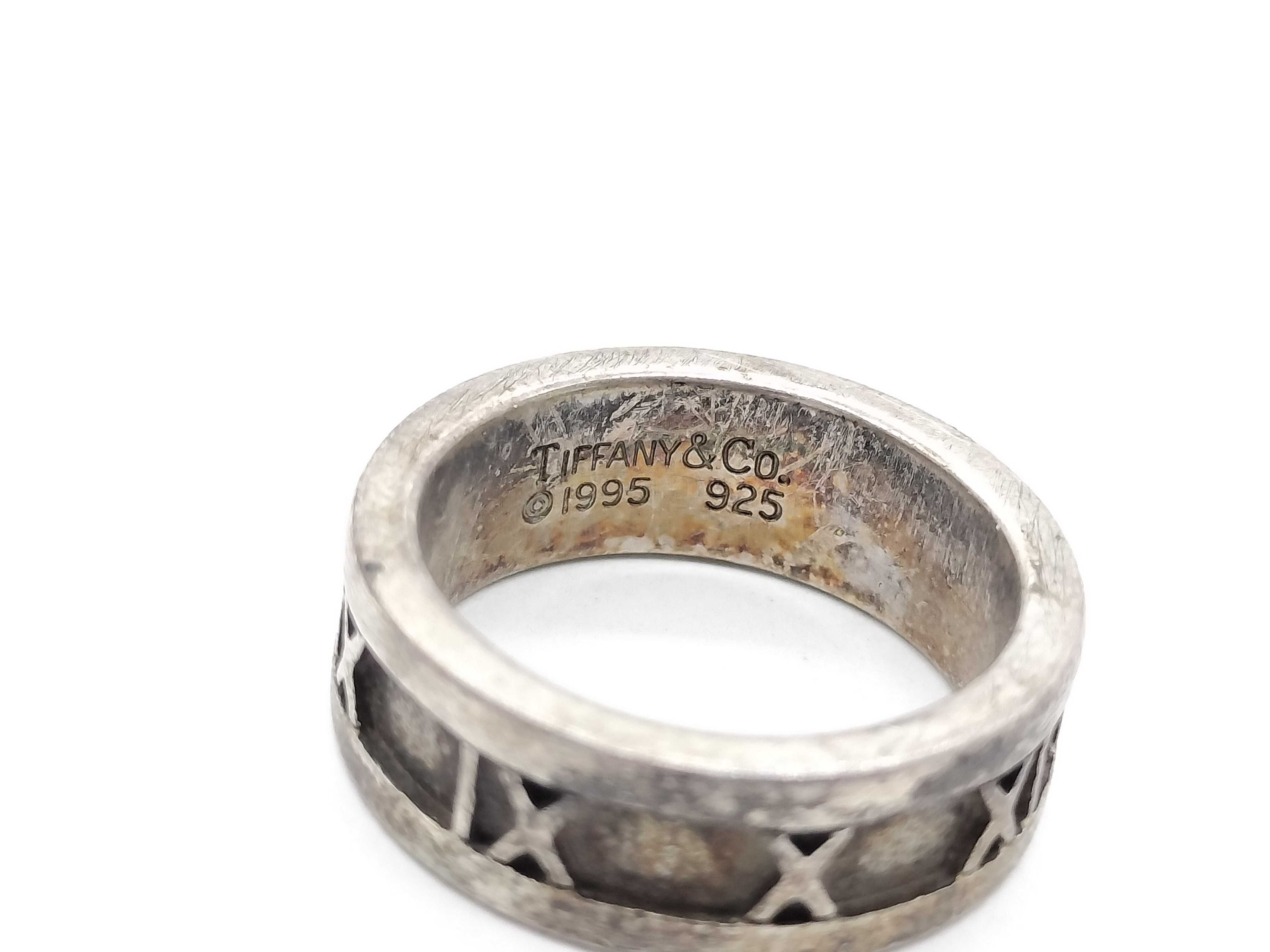 【水曜終了】(10700_0120)Tiffany&Co. アトラス アトラス リング SV925 1995 リング