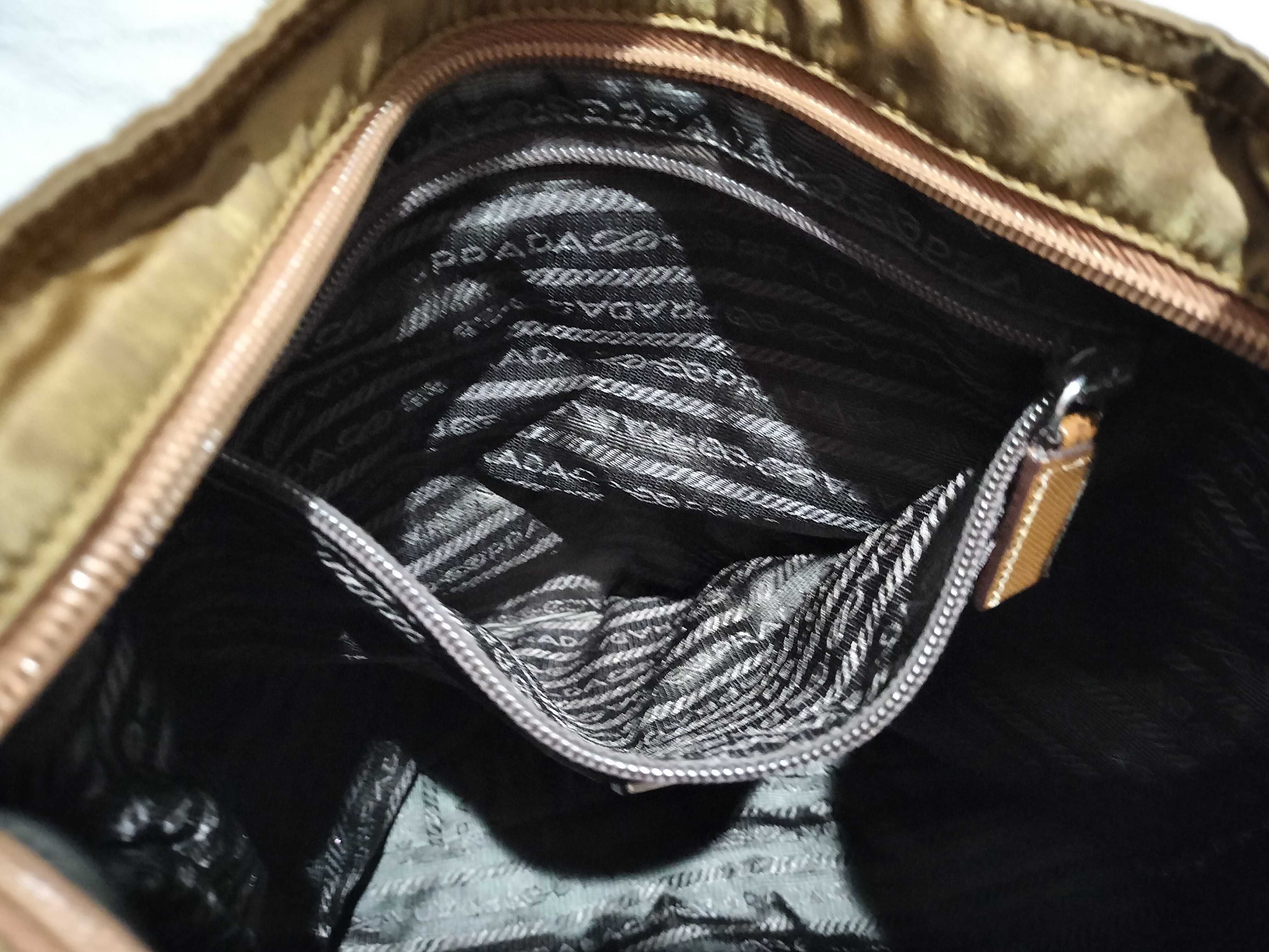 【水曜終了】(10709_0088)PRADA ナイロン ショルダーバッグ ショルダーバッグ