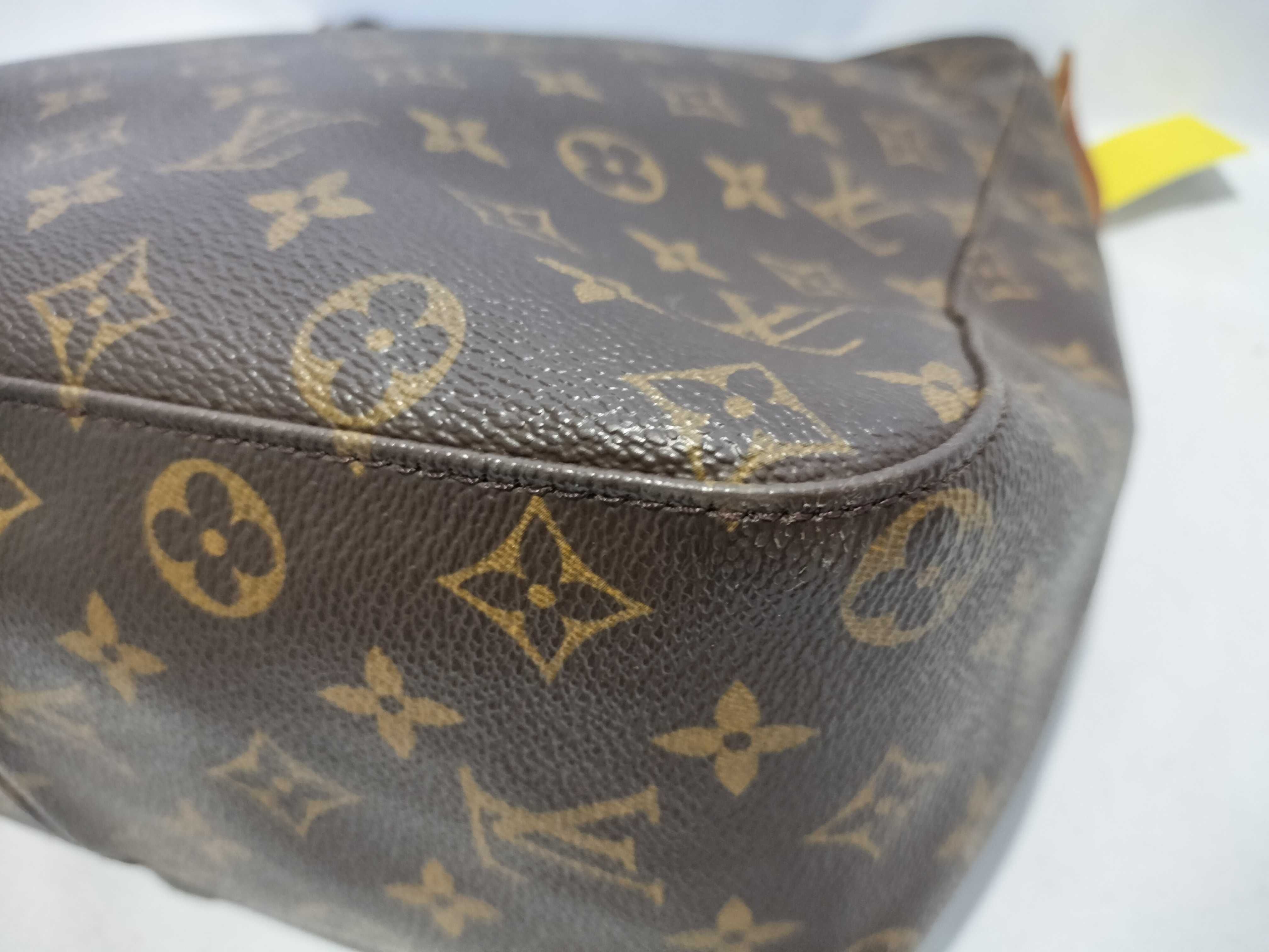 【水曜終了】(10708_0012)LOUIS VUITTON モノグラム M51146 ルーピングMM ショルダーバッグ