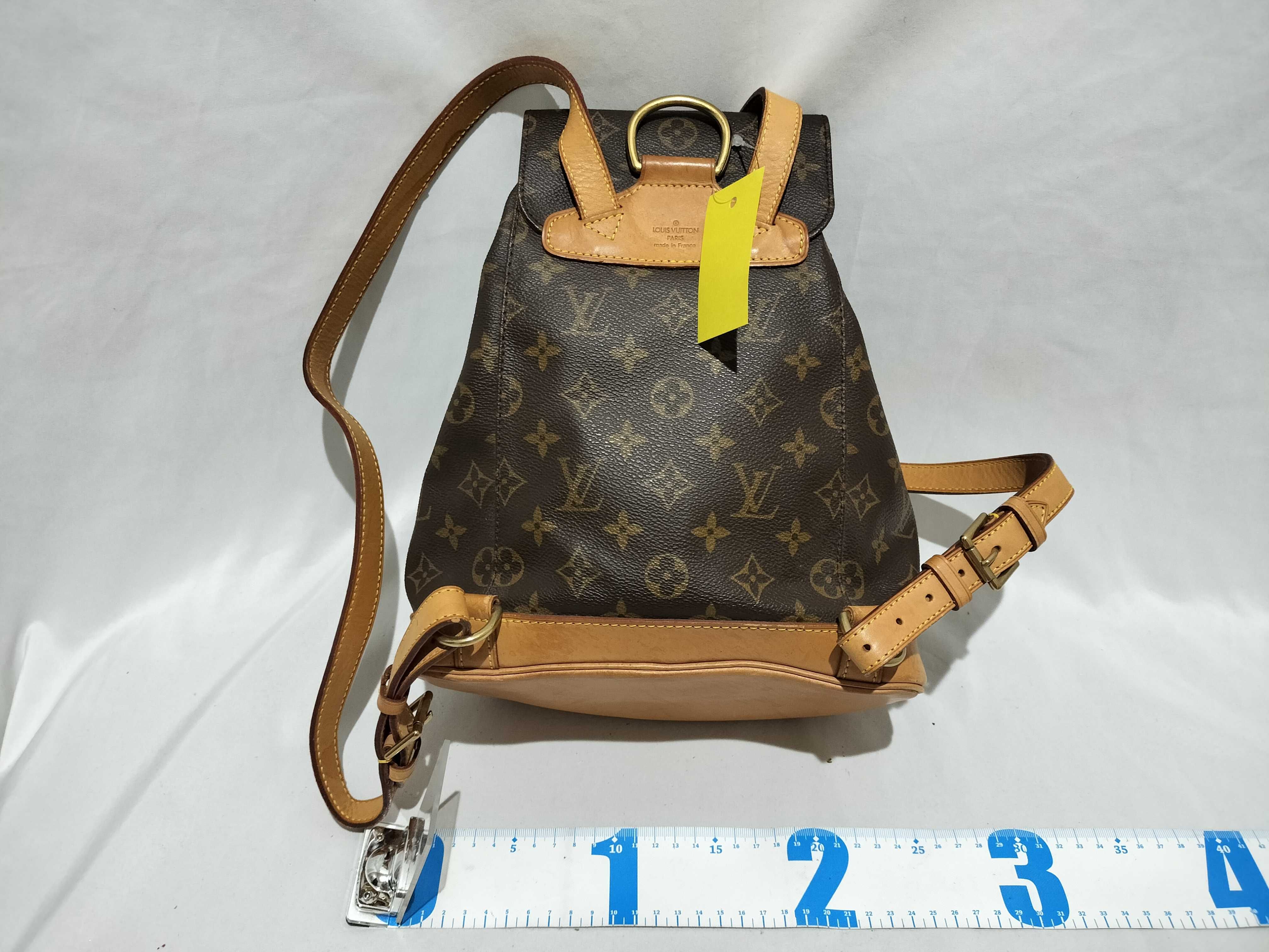 【水曜終了】(10708_0013)LOUIS VUITTON モノグラム モンスリMM リュックサック