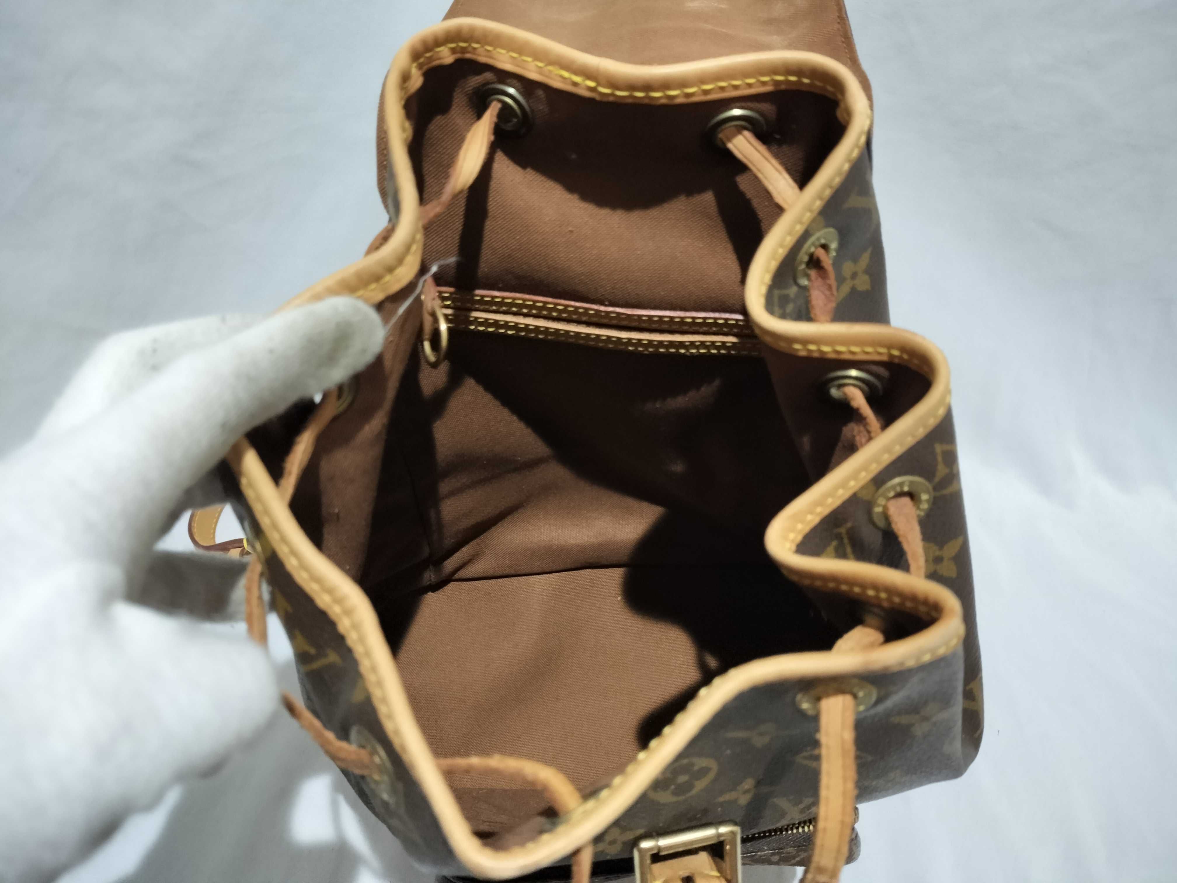 【水曜終了】(10708_0013)LOUIS VUITTON モノグラム モンスリMM リュックサック